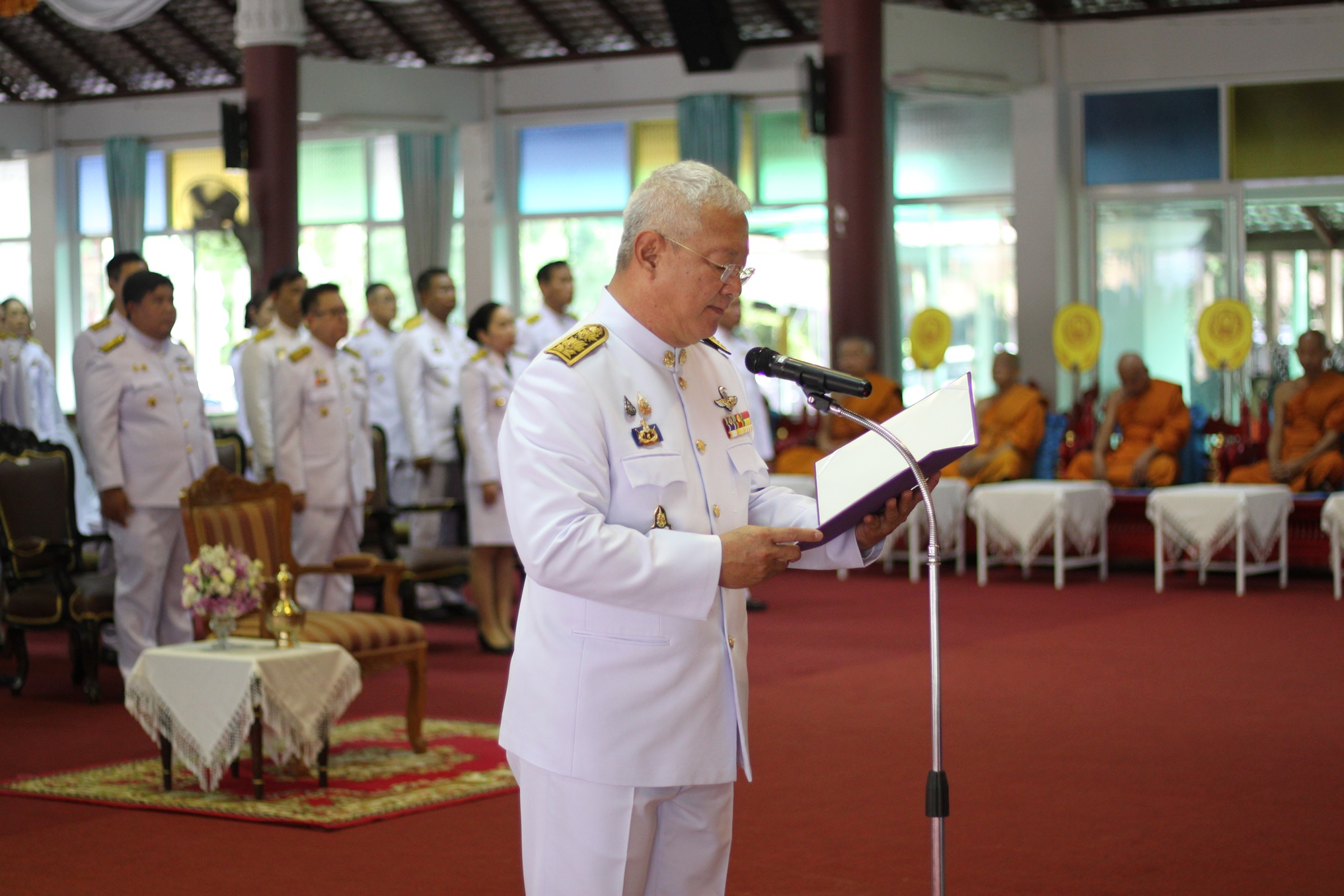 #สร้างสรรค์ชุมชน คนพช.น่าน# พช.น่าน ร่วมพิธีเจริญพระพุทธมนต์ และทำบุญตักบาตรถวายพระกุศล และพิธีถวายพระพรชัยมงคล พระเจ้าวรวงศ์เธอ พระองค์เจ้าโสมสวลี กรมหมื่นสุทธนารีนาถ เนื่องในโอกาสวันคล้ายวันประสูติ 13 กรกฎาคม 2567