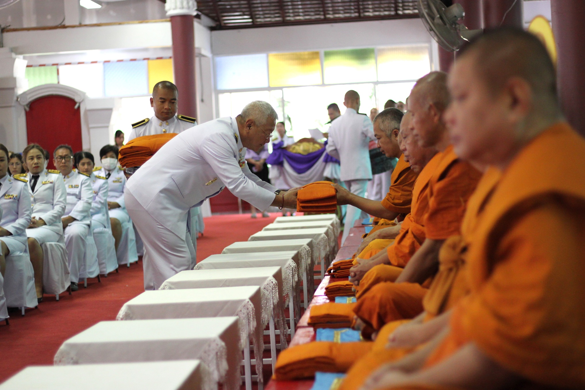 #สร้างสรรค์ชุมชน คนพช.น่าน# พช.น่าน ร่วมพิธีเจริญพระพุทธมนต์ และทำบุญตักบาตรถวายพระกุศล และพิธีถวายพระพรชัยมงคล พระเจ้าวรวงศ์เธอ พระองค์เจ้าโสมสวลี กรมหมื่นสุทธนารีนาถ เนื่องในโอกาสวันคล้ายวันประสูติ 13 กรกฎาคม 2567