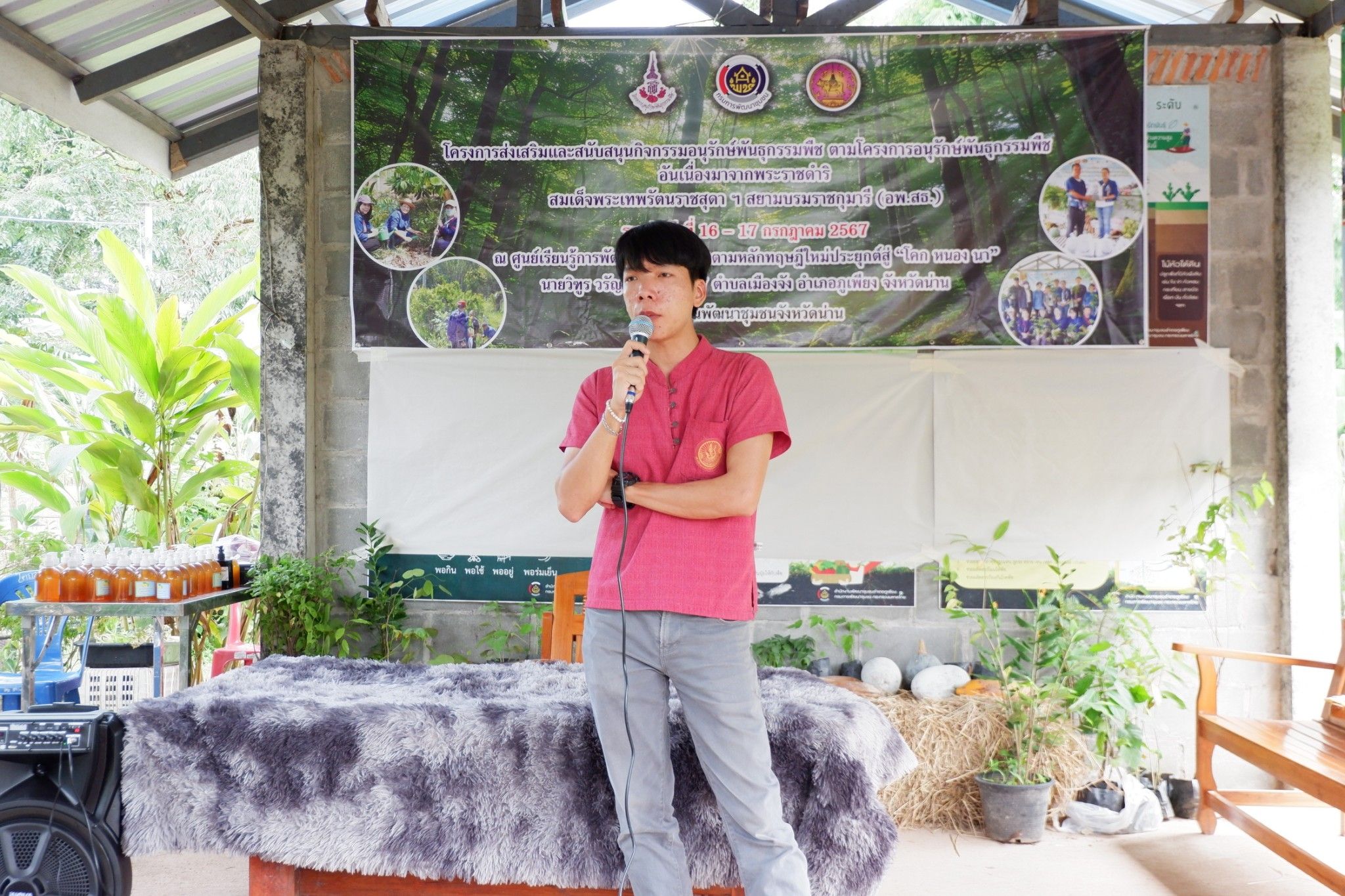 (#)สร้างสรรค์ชุมชน คนพช.น่าน(#)🏠พช.น่าน ดำเนินโครงการส่งเสริมและสนับสนุนกิจกรรมอนุรักษ์พันธุกรรมพืช ตามโครงการอนุรักษ์พันธุกรรมพืชอันเนื่องมาจากพระราชดำริ สมเด็จพระเทพรัตนราชสุดาฯ สยามบรมราชกุมารี (อพ.สธ.) (กิจกรรมที่ 2 การจัดทำแปลงสาธิตฯ)