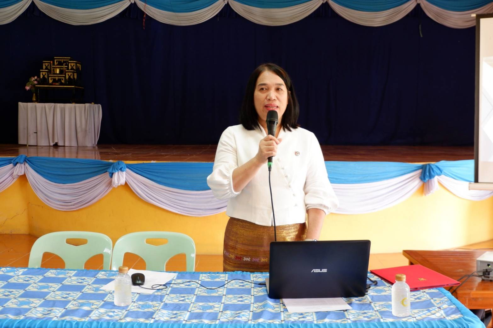 (#)สร้างสรรค์ชุมชน คนพช.น่าน(#) พช.น่าน จัดโครงการสนับสนุนการขับเคลื่อนกิจกรรมพัฒนาชุมชนดีเด่น (กิจกรรมศูนย์จิตอาสา แบ่งปันเมล็ดพันธุ์ ตำบลป่าคา อำเภอท่าวังผา จังหวัดน่าน)