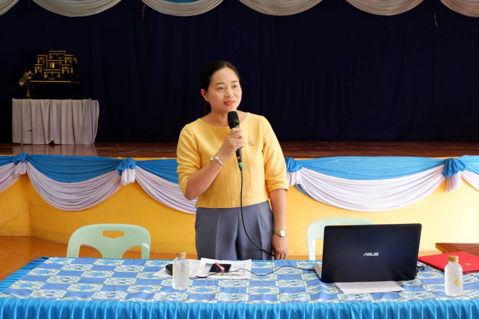 (#)สร้างสรรค์ชุมชน คนพช.น่าน(#) พช.น่าน จัดโครงการสนับสนุนการขับเคลื่อนกิจกรรมพัฒนาชุมชนดีเด่น (กิจกรรมศูนย์จิตอาสา แบ่งปันเมล็ดพันธุ์ ตำบลป่าคา อำเภอท่าวังผา จังหวัดน่าน)