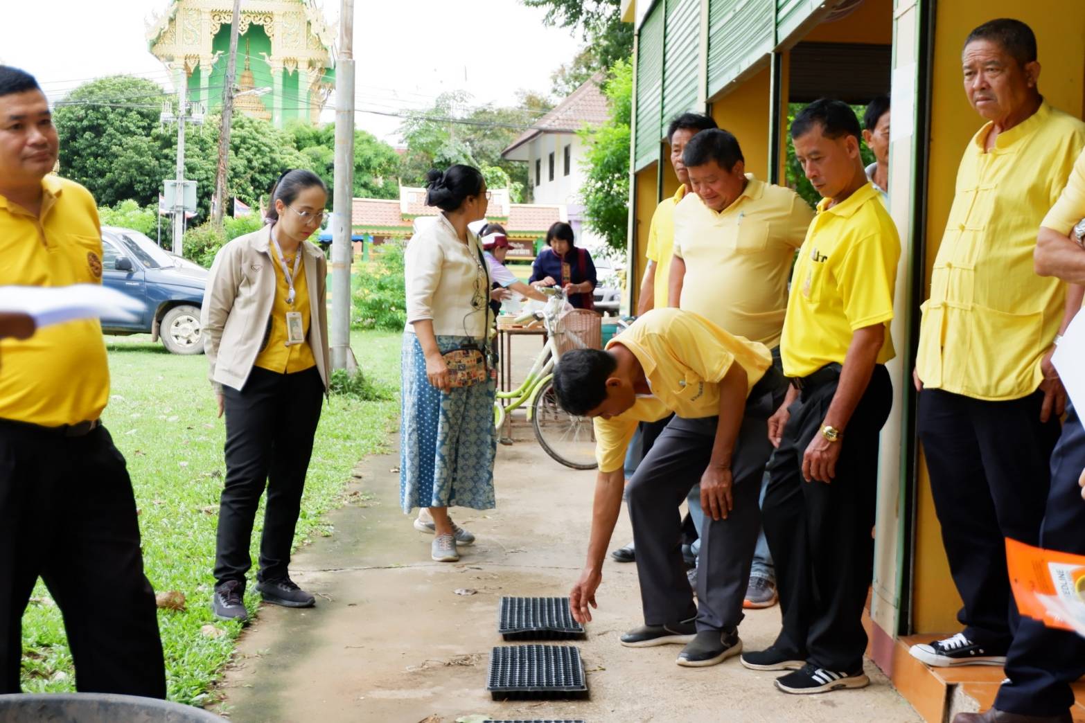 (#)สร้างสรรค์ชุมชน คนพช.น่าน(#) พช.น่าน จัดโครงการสนับสนุนการขับเคลื่อนกิจกรรมพัฒนาชุมชนดีเด่น (กิจกรรมศูนย์จิตอาสา แบ่งปันเมล็ดพันธุ์ ตำบลป่าคา อำเภอท่าวังผา จังหวัดน่าน)