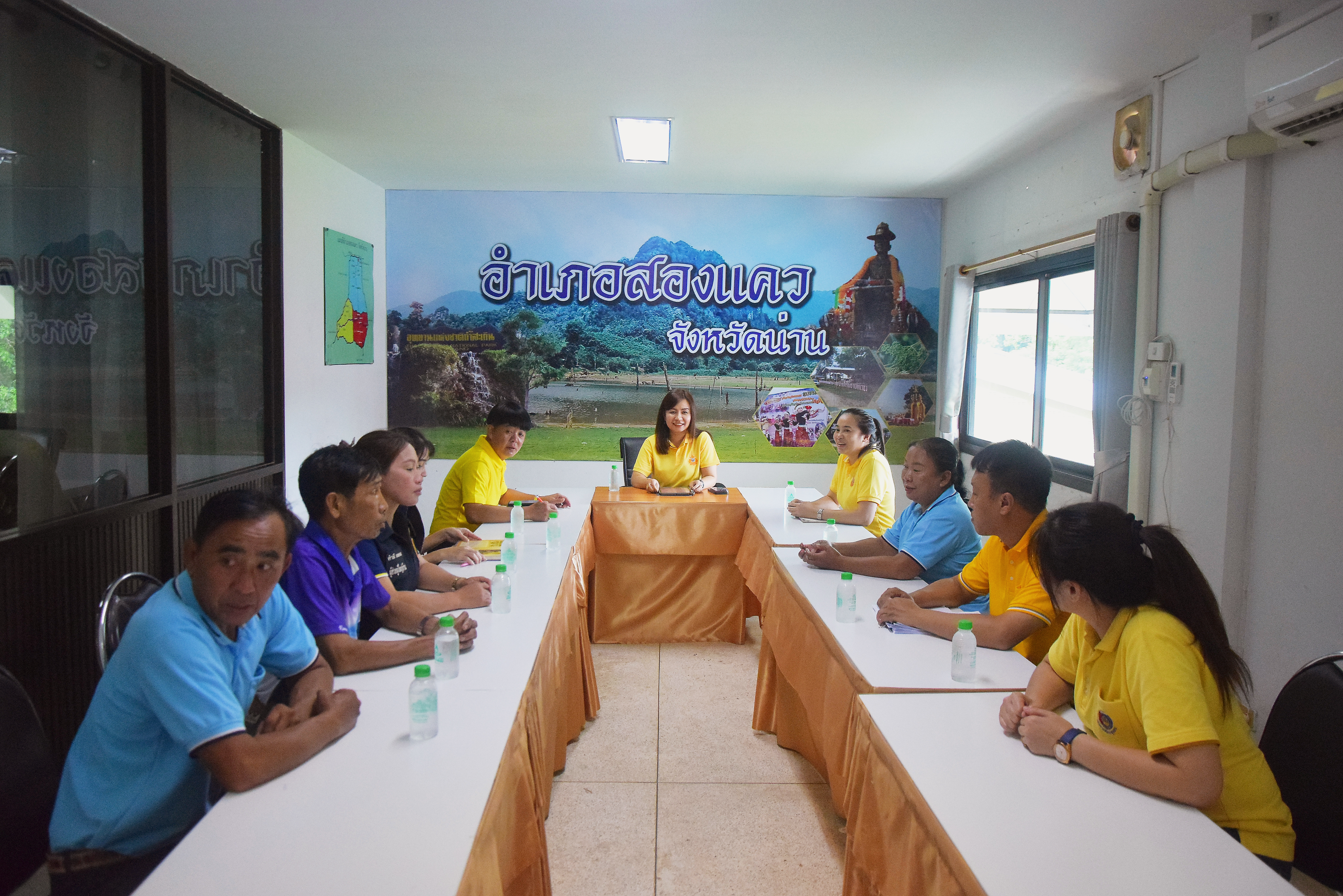 (#)สร้างสรรค์ชุมชน คนพช.น่าน(#)พช.น่าน สนับสนุนการดำเนินงานหมู่บ้านกองทุนแม่ของแผ่นดินดีเด่นระดับจังหวัด ประจำปี 2567 อำเภอสองแคว