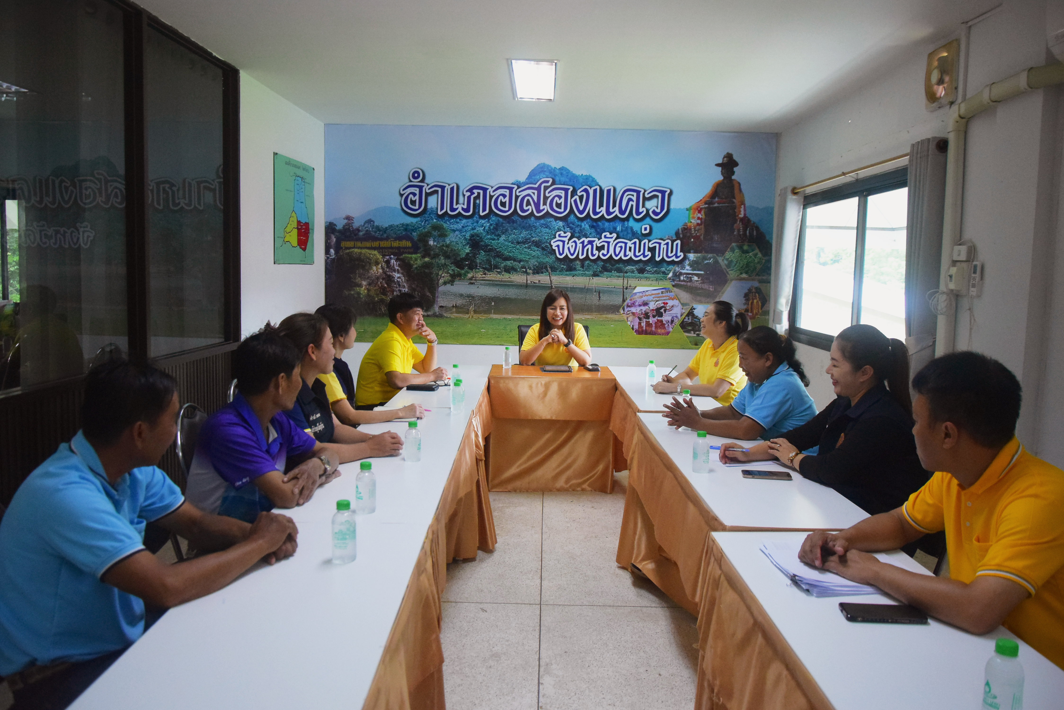 (#)สร้างสรรค์ชุมชน คนพช.น่าน(#)พช.น่าน สนับสนุนการดำเนินงานหมู่บ้านกองทุนแม่ของแผ่นดินดีเด่นระดับจังหวัด ประจำปี 2567 อำเภอสองแคว