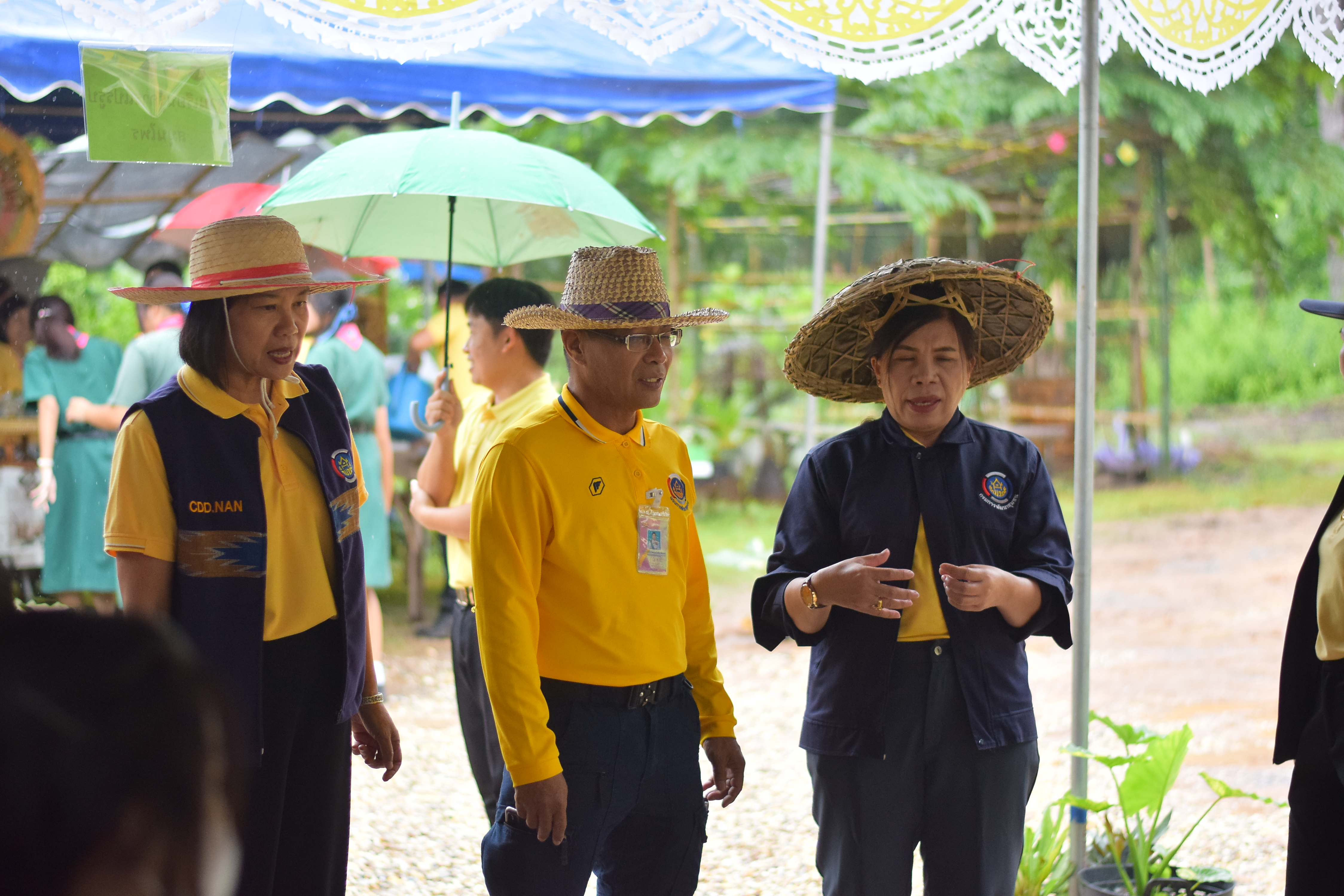 (#)สร้างสรรค์ชุมชน  คนพช.น่าน (#) จังหวัดน่าน ดำเนินโครงการ โคก หนอง นา อารยเกษตร เฉลิมพระเกียรติพระบาทสมเด็จพระเจ้าอยู่หัวเนื่องในโอกาสพระราชพิธีมหามงคลเฉลิมพระชนมพรรษา 6 รอบ 28 กรกฎาคม 2567 กิจกรรมเผยแพร่ผลสำเร็จการพัฒนาคุณภาพชีวิตด้วย โคก หนอง นา อารยเกษตร