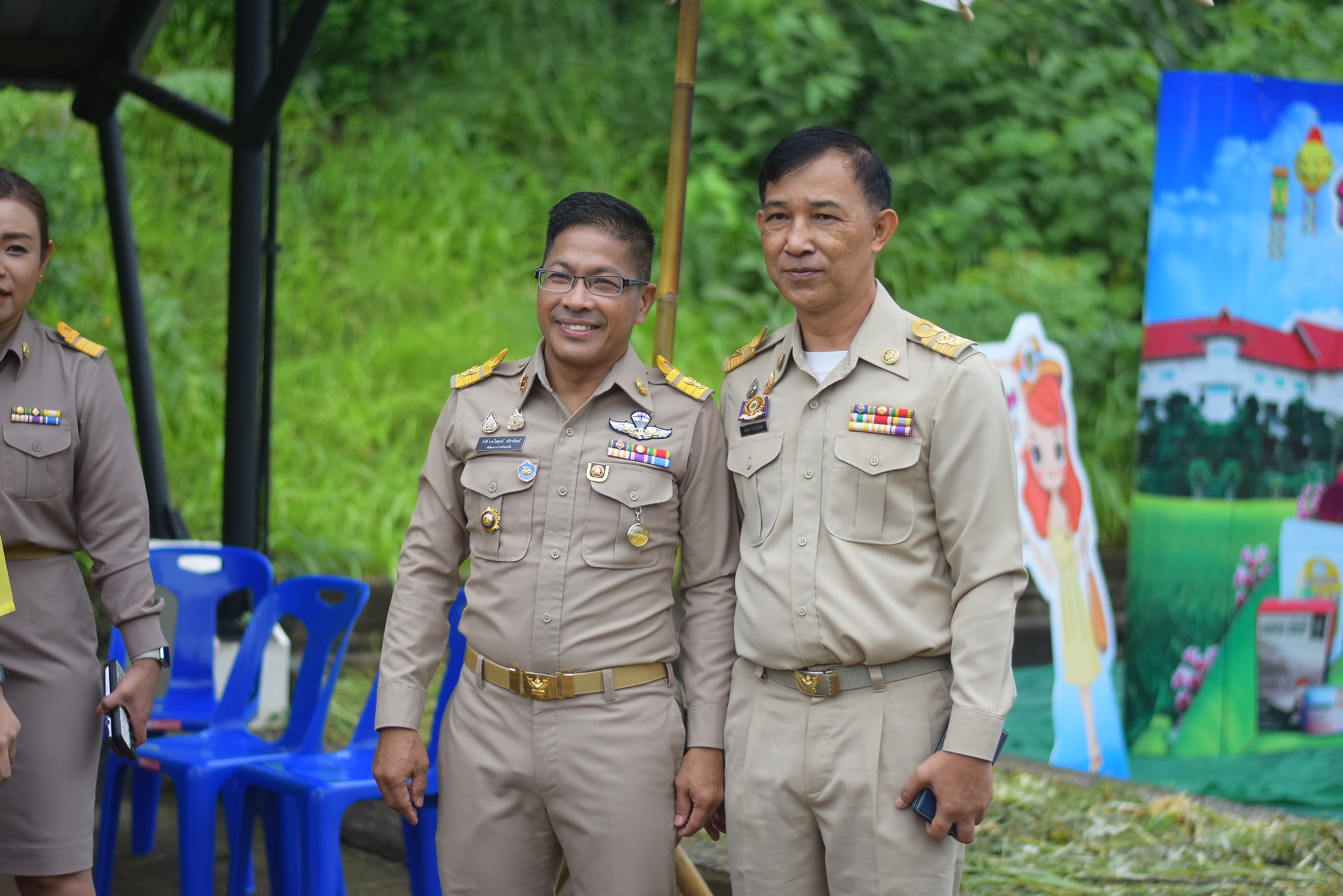 (#)สร้างสรรค์ชุมชน คนพช.น่าน(#) ผู้ว่าฯ น่าน เปิดงาน “กาดม่วนเมือง ศาลากลาง” เสริมเศรษฐกิจฐานราก ช่วยเหลือเกษตรกรและผู้ประกอบการในชุมชน