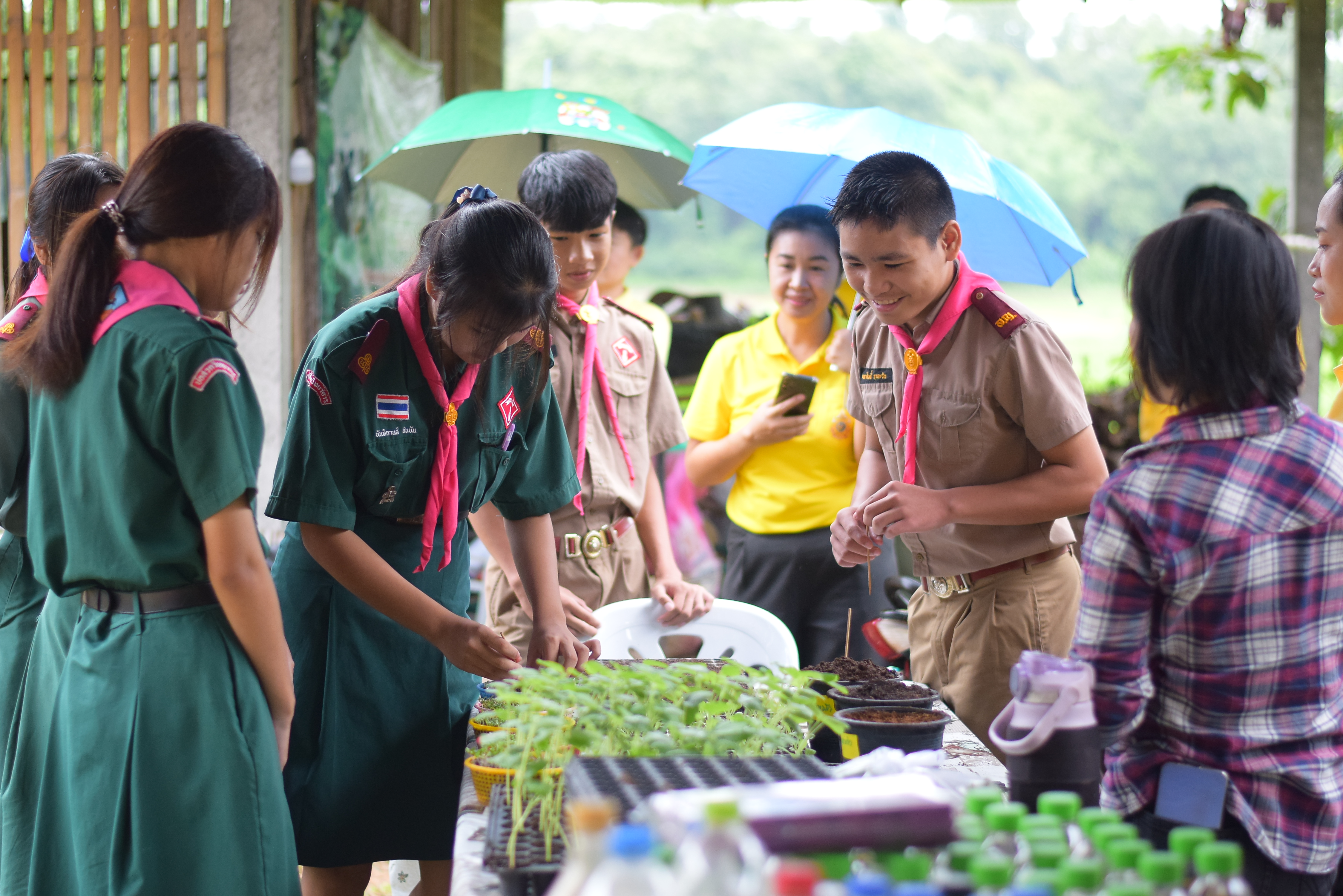 (#)สร้างสรรค์ชุมชน  คนพช.น่าน (#) จังหวัดน่าน ดำเนินโครงการ โคก หนอง นา อารยเกษตร เฉลิมพระเกียรติพระบาทสมเด็จพระเจ้าอยู่หัวเนื่องในโอกาสพระราชพิธีมหามงคลเฉลิมพระชนมพรรษา 6 รอบ 28 กรกฎาคม 2567 กิจกรรมเผยแพร่ผลสำเร็จการพัฒนาคุณภาพชีวิตด้วย โคก หนอง นา อารยเกษตร