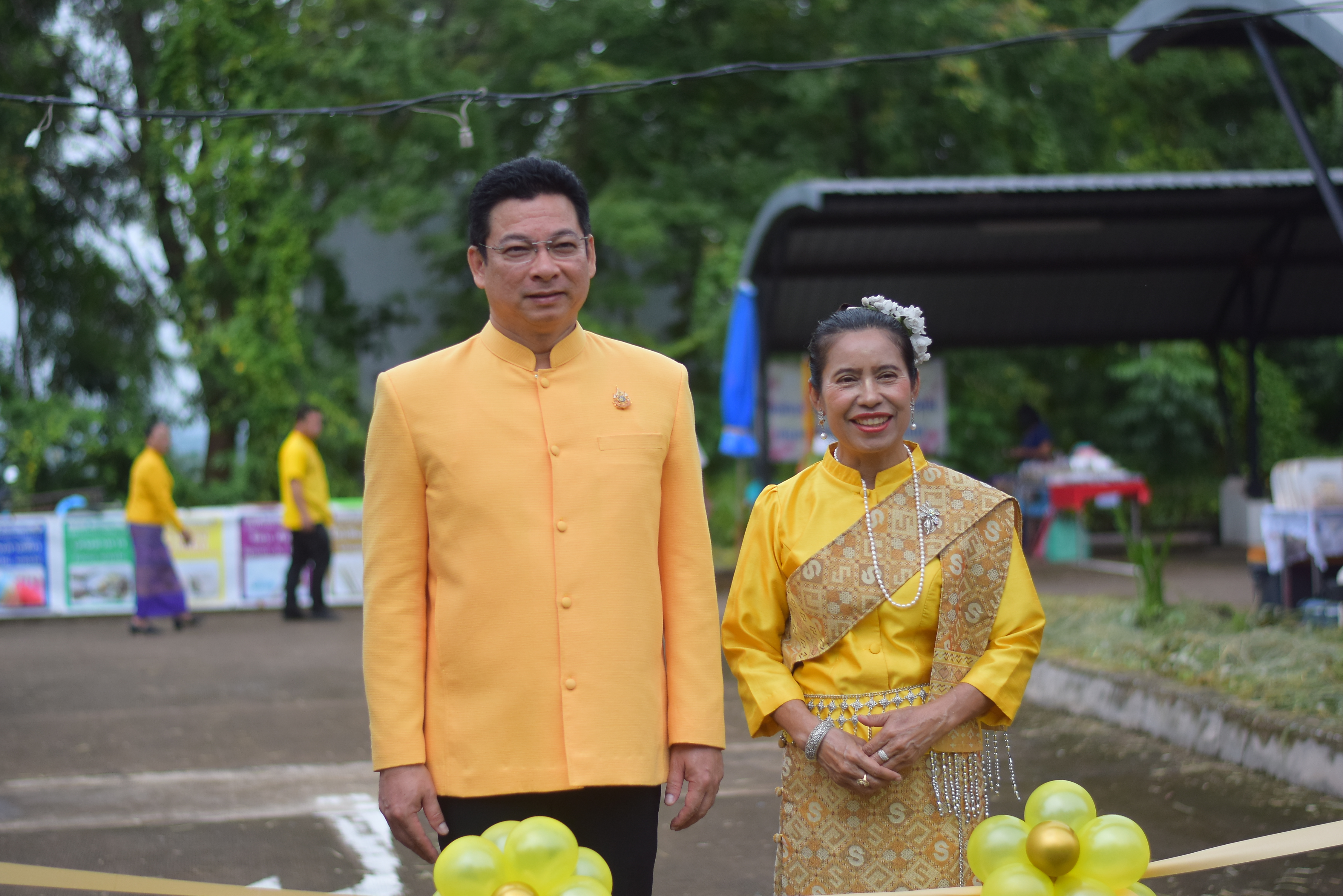 (#)สร้างสรรค์ชุมชน คนพช.น่าน(#) ผู้ว่าฯ น่าน เปิดงาน “กาดม่วนเมือง ศาลากลาง” เสริมเศรษฐกิจฐานราก ช่วยเหลือเกษตรกรและผู้ประกอบการในชุมชน