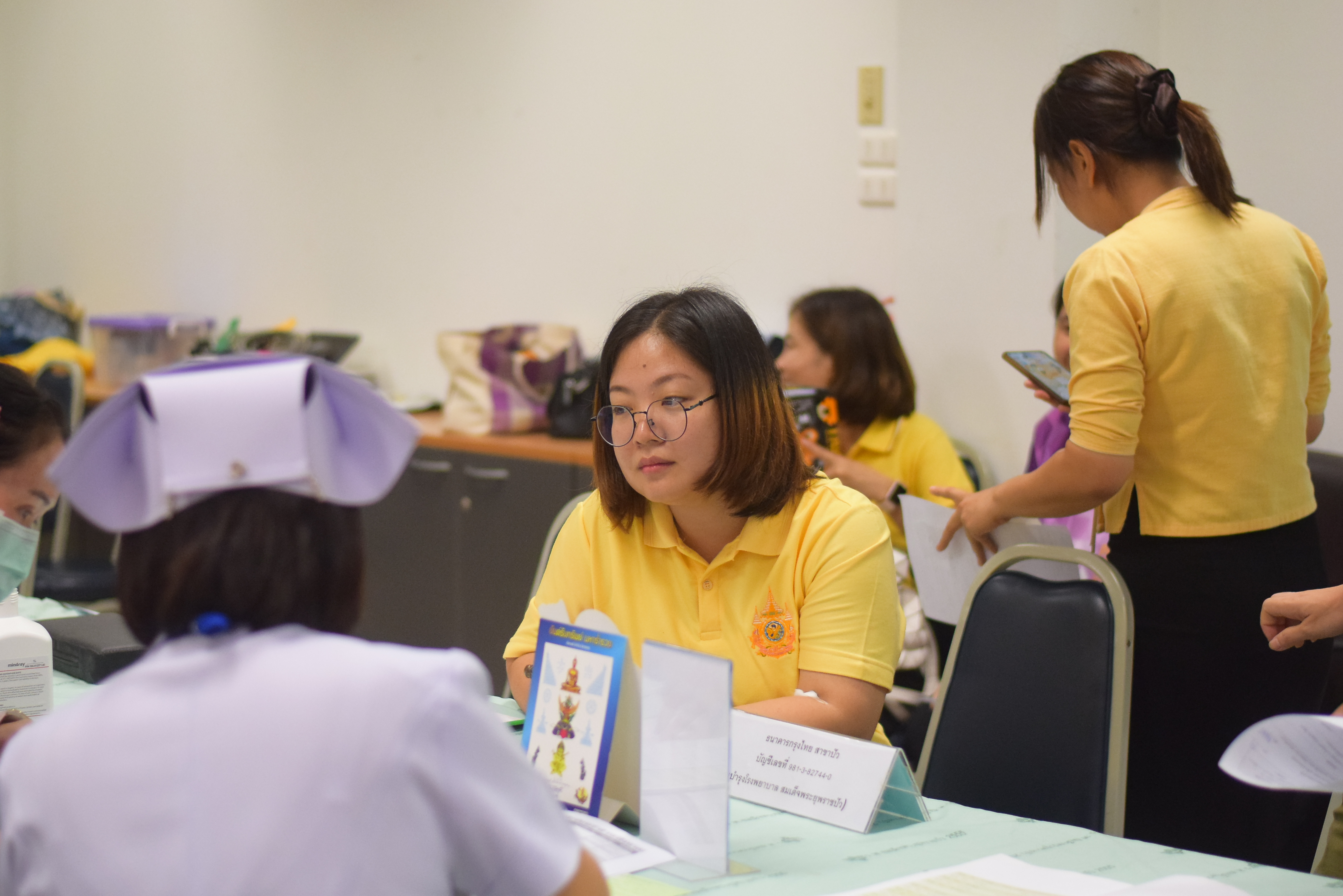 (#)สร้างสรรค์ชุมชน คนพช.น่าน(#) พช.น่าน ร่วมใจตรวจสุขภาพประจำปี 2567 สร้างเสริมคุณภาพชีวิต