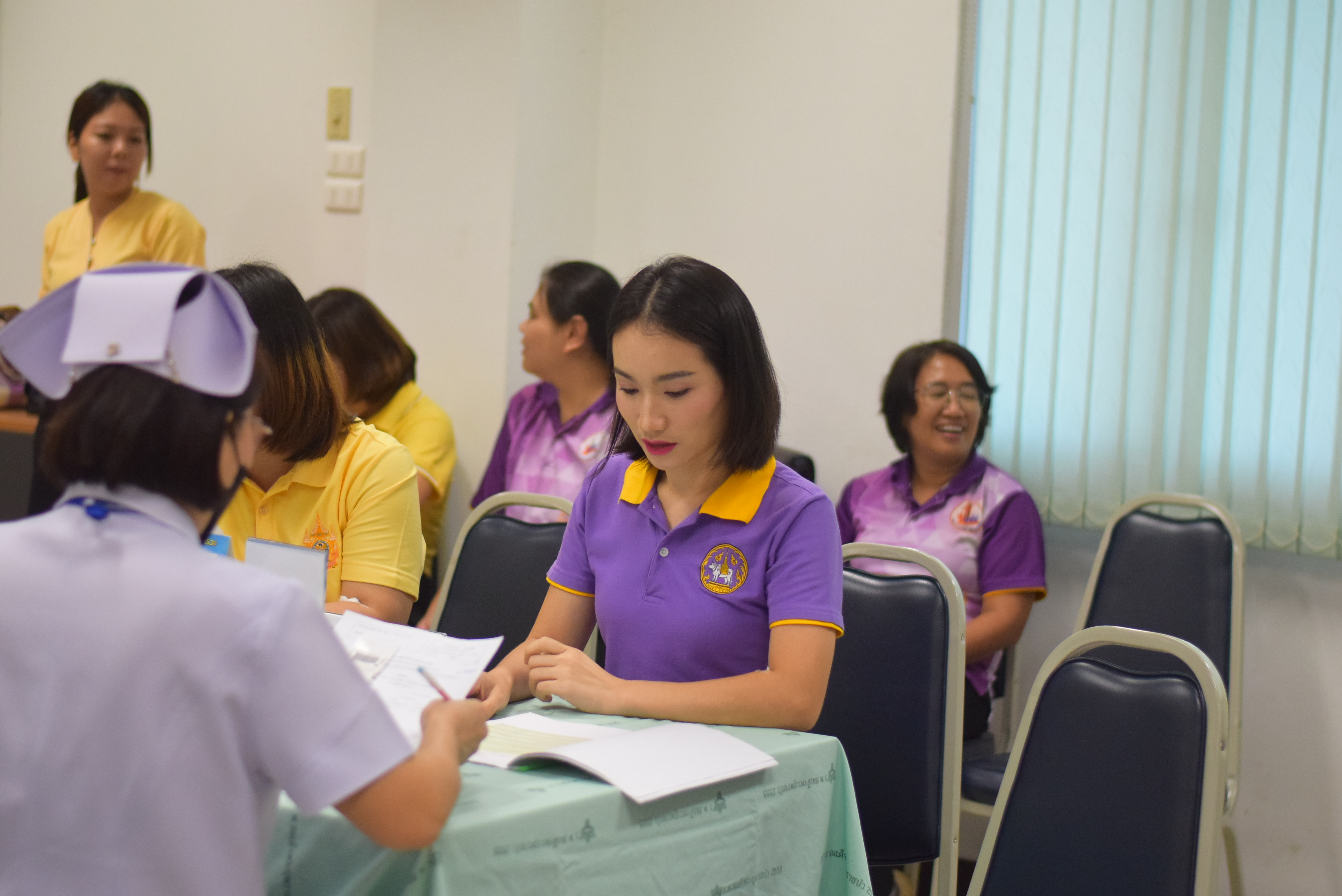 (#)สร้างสรรค์ชุมชน คนพช.น่าน(#) พช.น่าน ร่วมใจตรวจสุขภาพประจำปี 2567 สร้างเสริมคุณภาพชีวิต