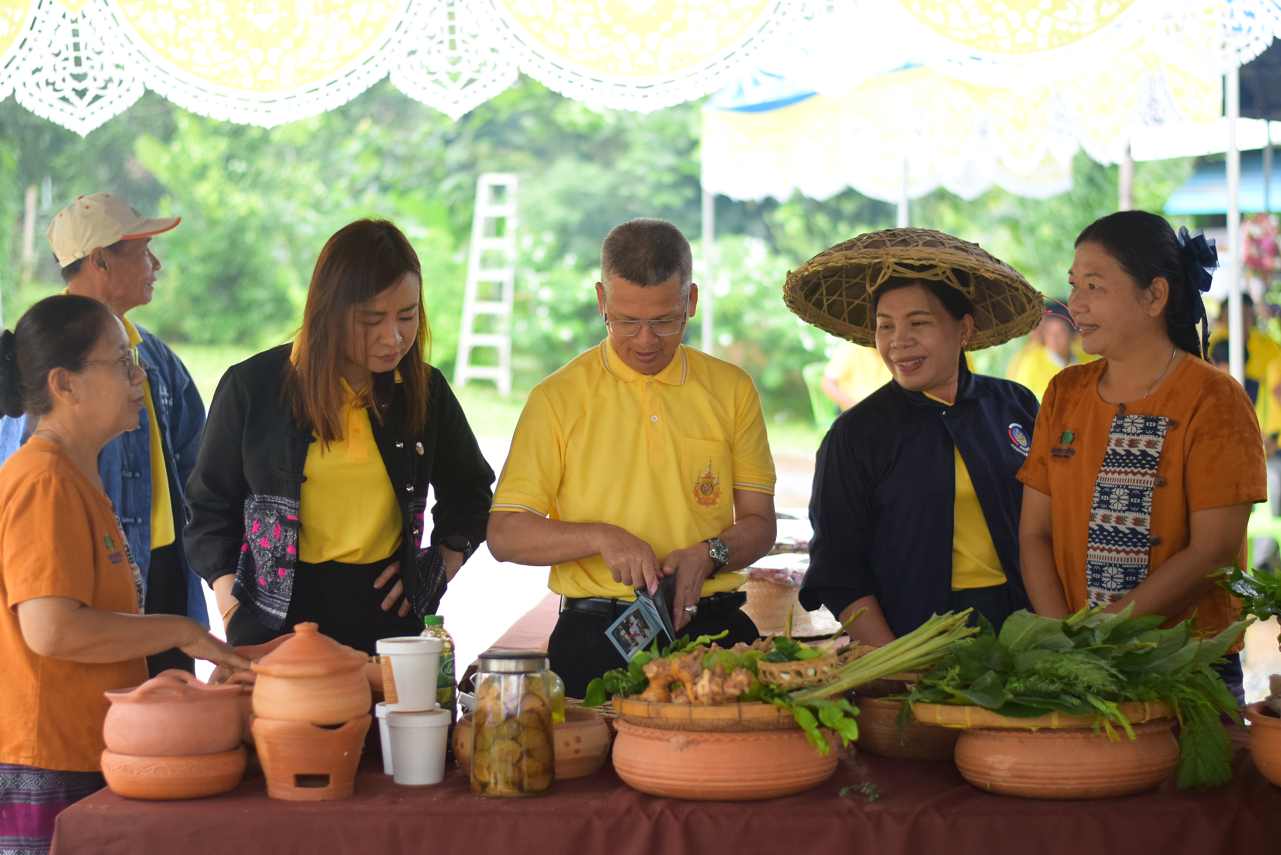 (#)สร้างสรรค์ชุมชน  คนพช.น่าน (#) จังหวัดน่าน ดำเนินโครงการ โคก หนอง นา อารยเกษตร เฉลิมพระเกียรติพระบาทสมเด็จพระเจ้าอยู่หัวเนื่องในโอกาสพระราชพิธีมหามงคลเฉลิมพระชนมพรรษา 6 รอบ 28 กรกฎาคม 2567 กิจกรรมเผยแพร่ผลสำเร็จการพัฒนาคุณภาพชีวิตด้วย โคก หนอง นา อารยเกษตร