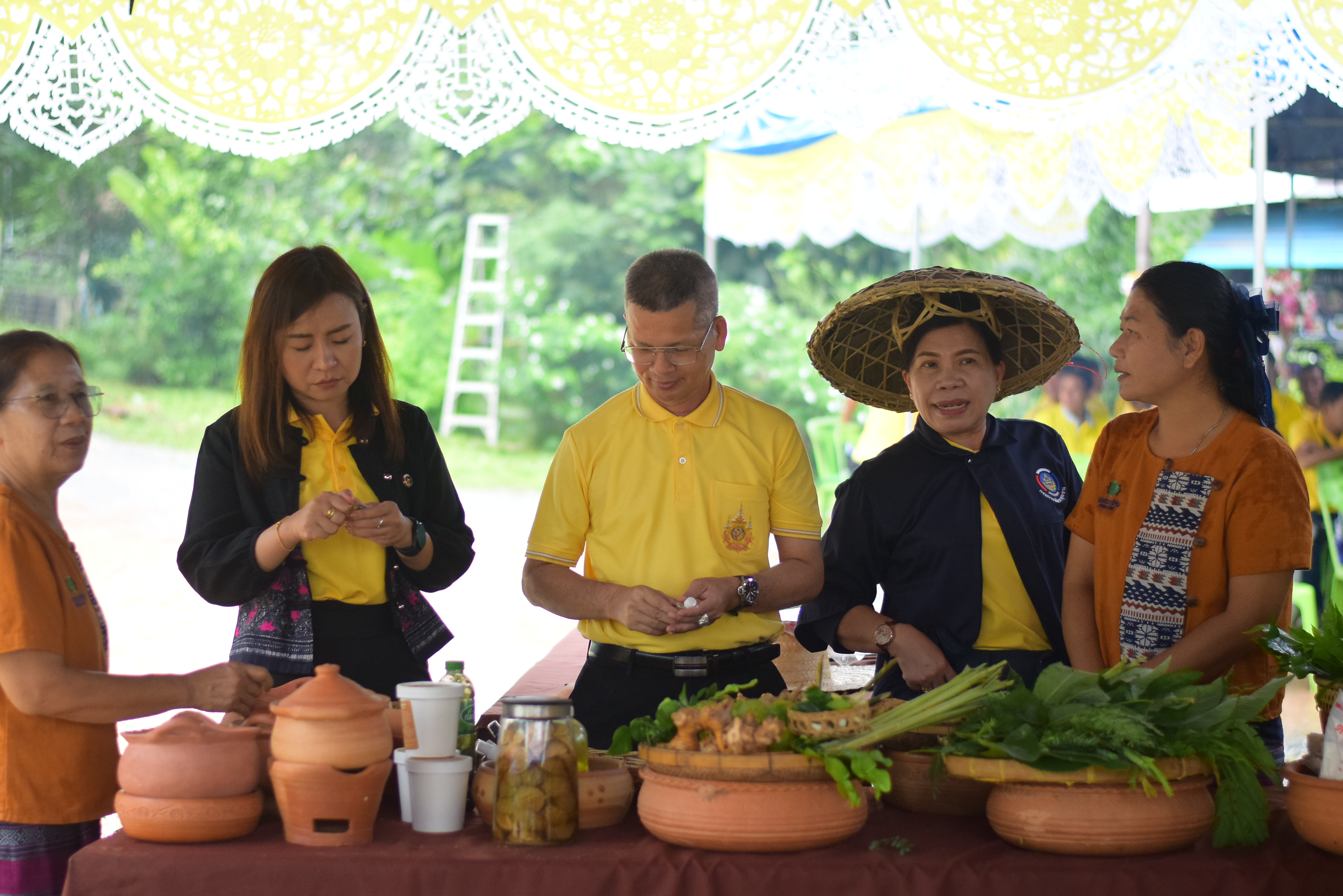 (#)สร้างสรรค์ชุมชน  คนพช.น่าน (#) จังหวัดน่าน ดำเนินโครงการ โคก หนอง นา อารยเกษตร เฉลิมพระเกียรติพระบาทสมเด็จพระเจ้าอยู่หัวเนื่องในโอกาสพระราชพิธีมหามงคลเฉลิมพระชนมพรรษา 6 รอบ 28 กรกฎาคม 2567 กิจกรรมเผยแพร่ผลสำเร็จการพัฒนาคุณภาพชีวิตด้วย โคก หนอง นา อารยเกษตร