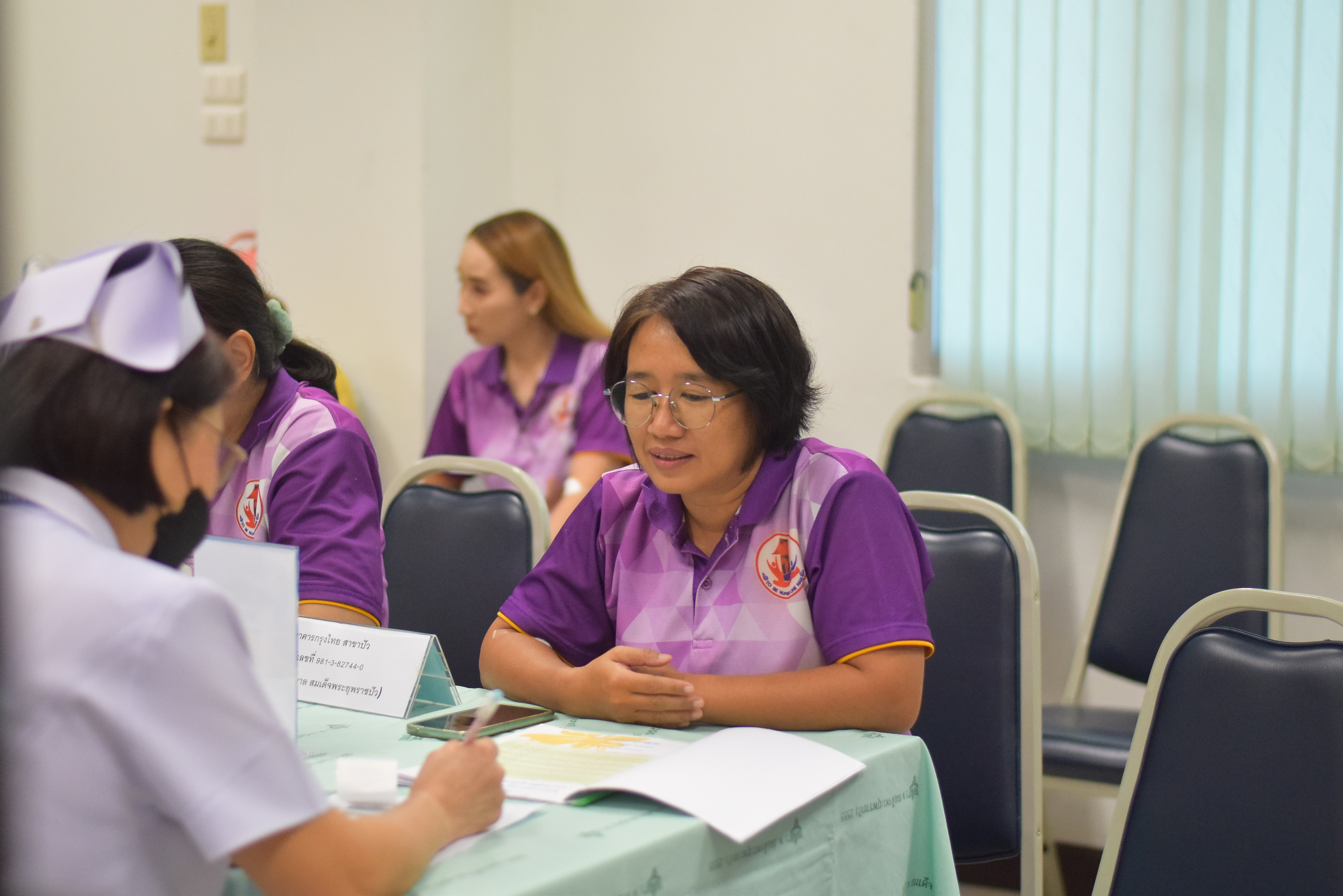 (#)สร้างสรรค์ชุมชน คนพช.น่าน(#) พช.น่าน ร่วมใจตรวจสุขภาพประจำปี 2567 สร้างเสริมคุณภาพชีวิต