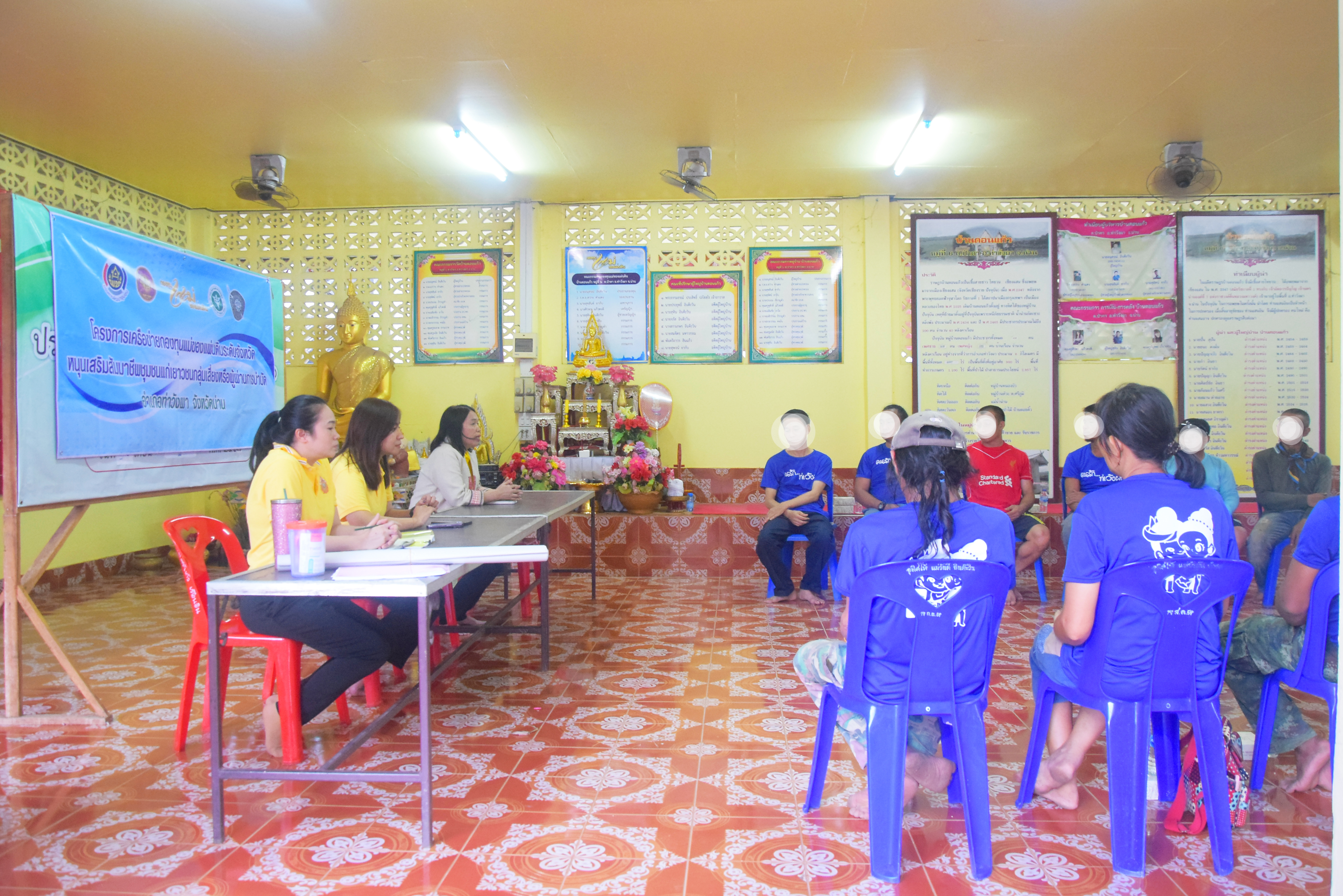 (#)สร้างสรรค์ชุมชน คนพช.น่าน(#) พช.น่าน ดำเนินโครงการเครือข่ายกองทุนแม่ของแผ่นดินระดับจังหวัด หนุนเสริมสัมมาชีพชุมชนแก่เยาวชนกลุ่มเสี่ยงหรือผู้ผ่านการบำบัด วันที่ 1