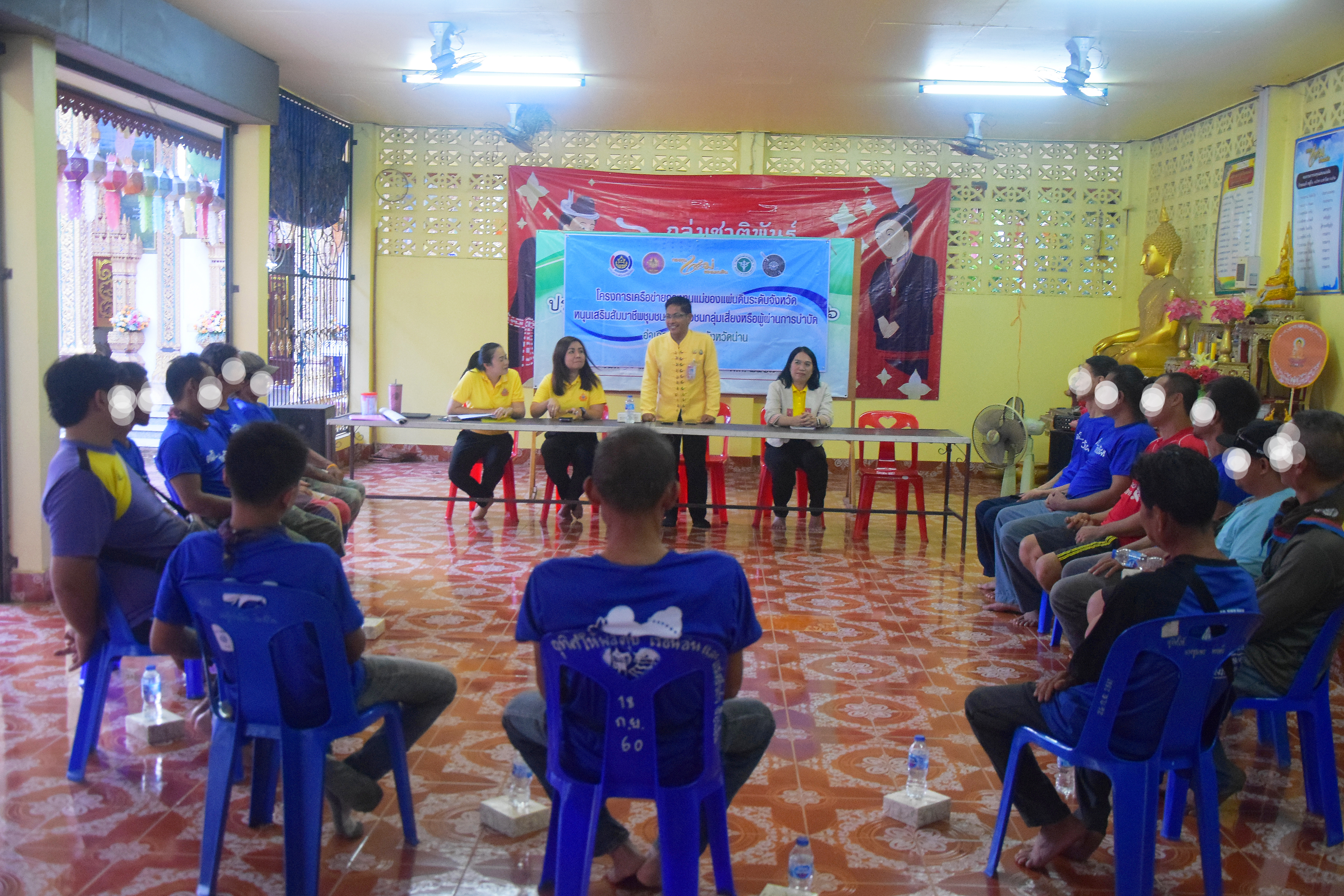 (#)สร้างสรรค์ชุมชน คนพช.น่าน(#) พช.น่าน ดำเนินโครงการเครือข่ายกองทุนแม่ของแผ่นดินระดับจังหวัด หนุนเสริมสัมมาชีพชุมชนแก่เยาวชนกลุ่มเสี่ยงหรือผู้ผ่านการบำบัด วันที่ 1