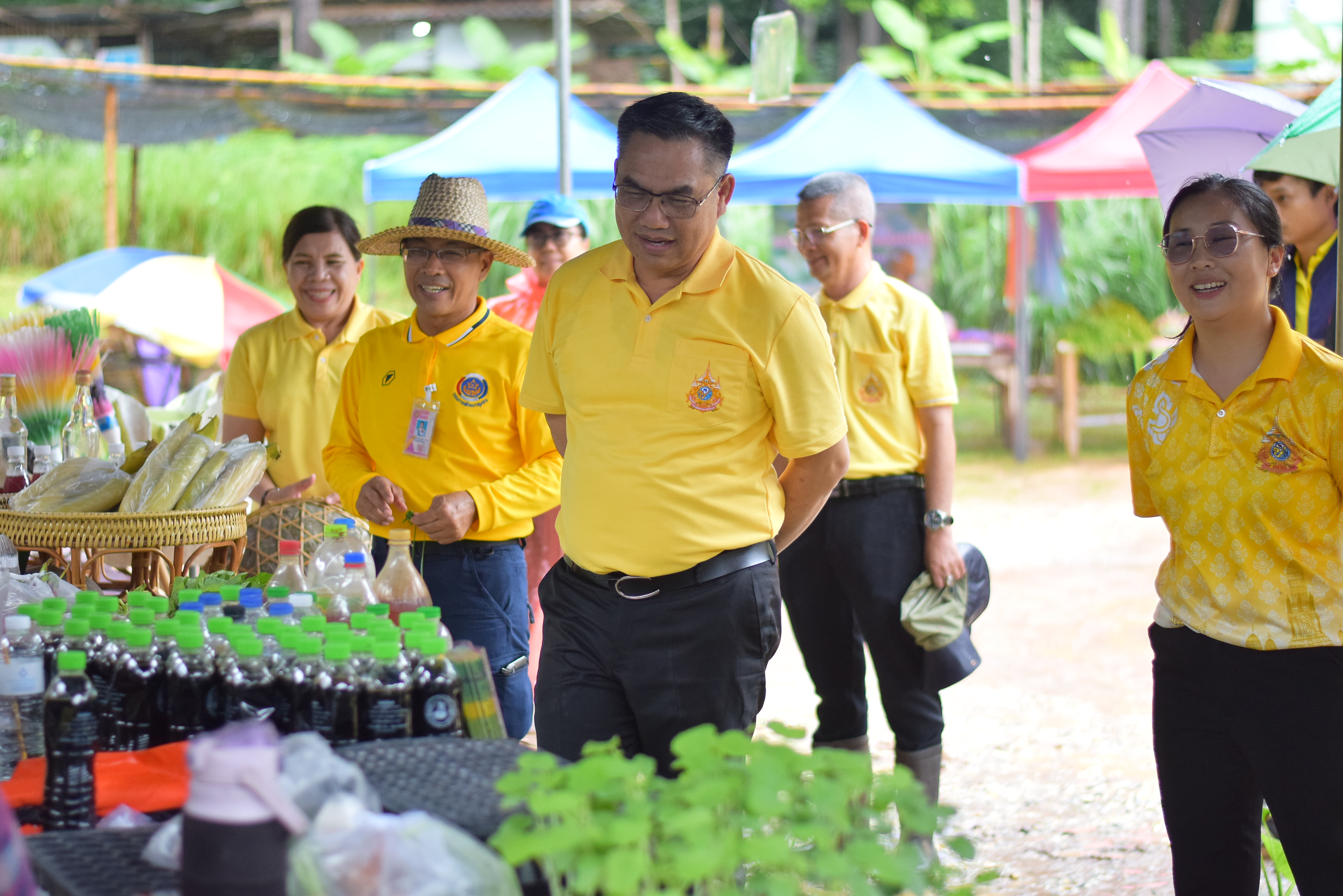 (#)สร้างสรรค์ชุมชน  คนพช.น่าน (#) จังหวัดน่าน ดำเนินโครงการ โคก หนอง นา อารยเกษตร เฉลิมพระเกียรติพระบาทสมเด็จพระเจ้าอยู่หัวเนื่องในโอกาสพระราชพิธีมหามงคลเฉลิมพระชนมพรรษา 6 รอบ 28 กรกฎาคม 2567 กิจกรรมเผยแพร่ผลสำเร็จการพัฒนาคุณภาพชีวิตด้วย โคก หนอง นา อารยเกษตร