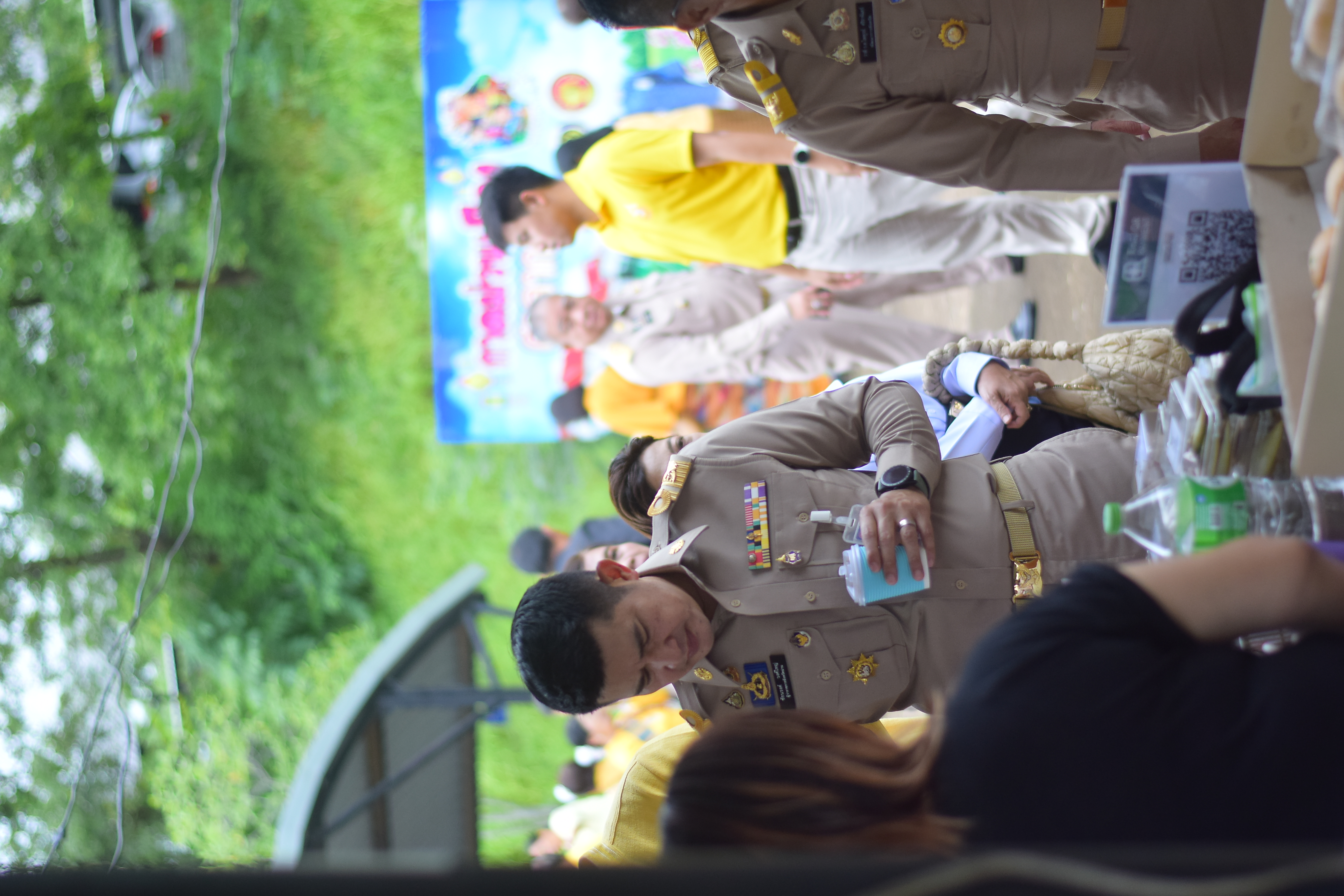 (#)สร้างสรรค์ชุมชน คนพช.น่าน(#) ผู้ว่าฯ น่าน เปิดงาน “กาดม่วนเมือง ศาลากลาง” เสริมเศรษฐกิจฐานราก ช่วยเหลือเกษตรกรและผู้ประกอบการในชุมชน