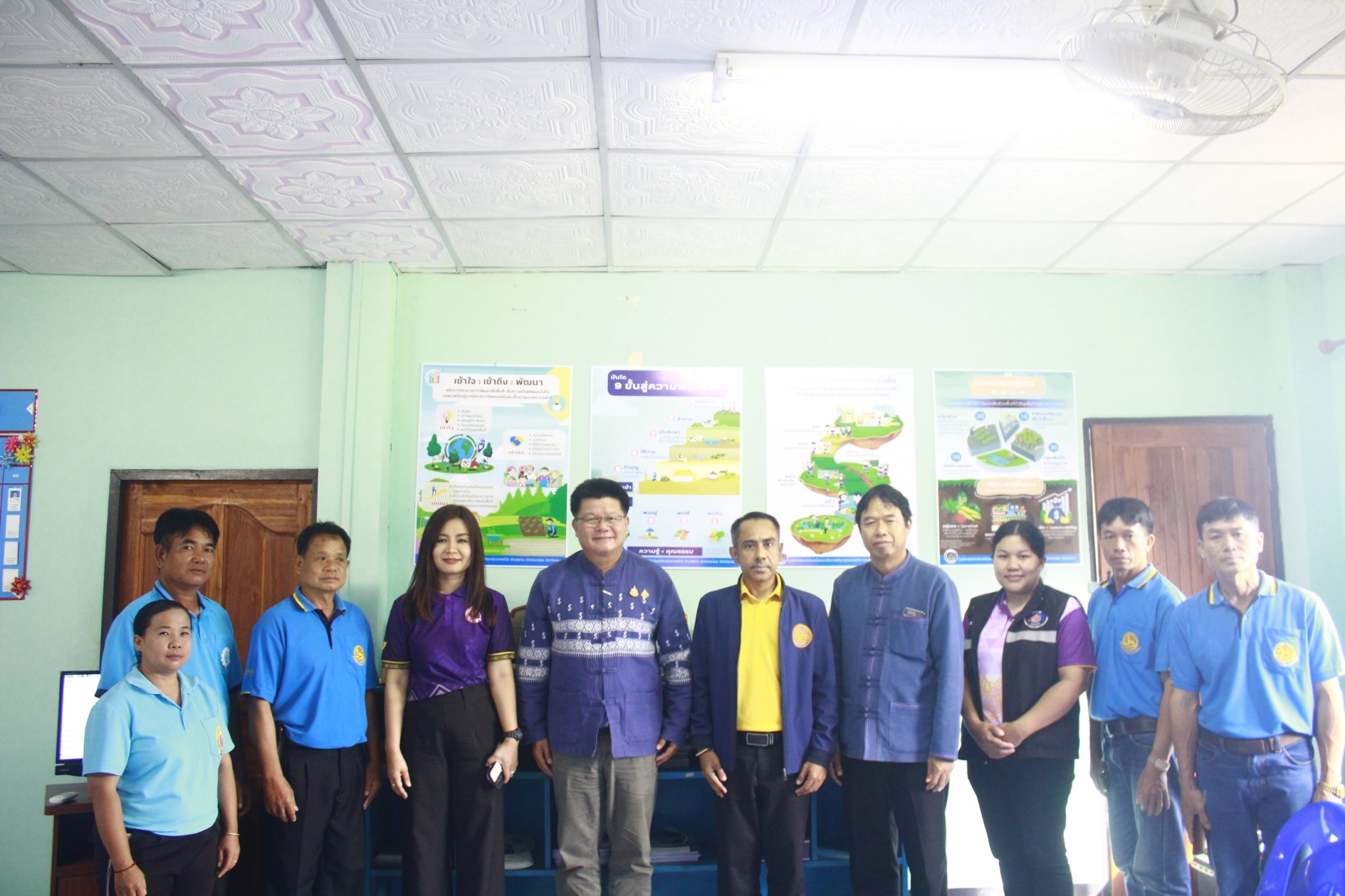 (#)สร้างสรรค์ชุมชน คนพช.น่าน(#) รองหัวหน้าผู้ตรวจราชการกรม ดำเนินการคัดเลือกศูนย์สารสนเทศตำบลต้นแบบเพื่อการพัฒนาคุณภาพชีวิต ตำบลสถาน อำเภอนาน้อย จังหวัดน่าน