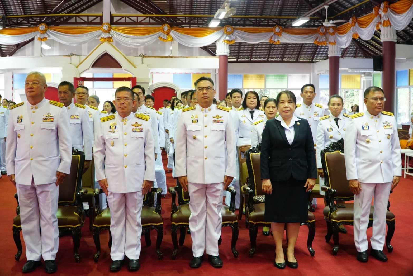 #สร้างสรรค์ชุมชน คนพช.น่าน# ร่วมพิธีเจริญพระพุทธมนต์และถวายพระพรชัยมงคลสมเด็จพระเจ้าน้องนางเธอ เจ้าฟ้าจุฬาภรณวลัยลักษณ์ อัครราชกุมารี กรมพระศรีสวางควัฒน วรขัตติยราชนารี