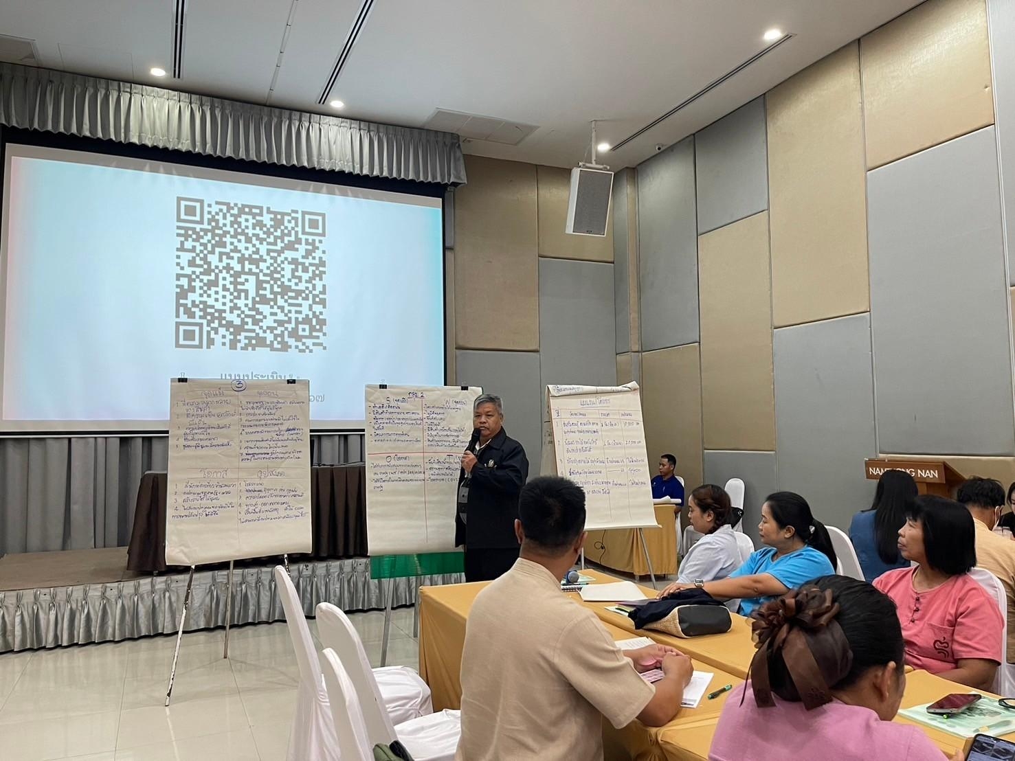 #สร้างสรรค์ชุมชน คนพช.น่าน# พช.น่าน จัดประชุมเชิงปฏิบัติการพัฒนาตลาดนัดคนไทยยิ้มได้ ยกระดับเศรษฐกิจชุมชน เสริมสร้างความเข้มแข็งสู่ความยั่งยืน” รุ่นที่ 1