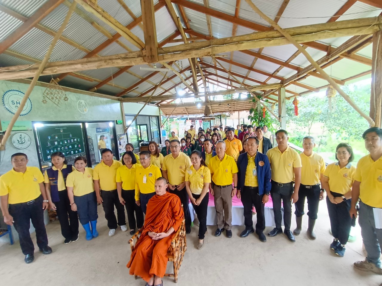 (#)สร้างสรรค์ชุมชน  คนพช.น่าน (#) จังหวัดน่าน ดำเนินโครงการ โคก หนอง นา อารยเกษตร เฉลิมพระเกียรติพระบาทสมเด็จพระเจ้าอยู่หัวเนื่องในโอกาสพระราชพิธีมหามงคลเฉลิมพระชนมพรรษา 6 รอบ 28 กรกฎาคม 2567 กิจกรรมเผยแพร่ผลสำเร็จการพัฒนาคุณภาพชีวิตด้วย โคก หนอง นา อารยเกษตร