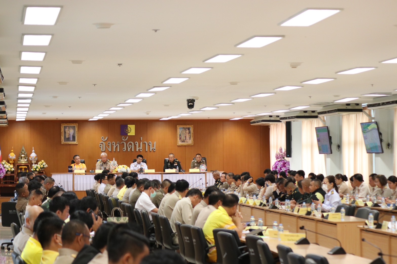 (#)สร้างสรรค์ชุมชน คนพช.น่าน(#) พช.น่าน ร่วมประชุมขับเคลื่อนการแก้ไขปัญหาในพื้นที่จังหวัดน่าน เพื่อทำให้ประชาชนมีความสุข ครั้งที่ 6/2567