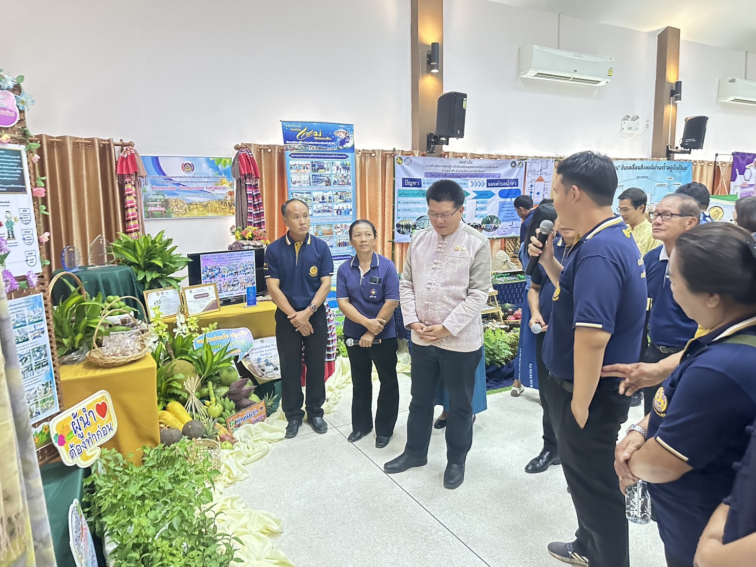 #สร้างสรรค์ชุมชน คนพช.น่าน#พช.น่าน นำทีมผู้นำนักขับเคลื่อนยุทธศาสตร์จัดกิจกรรมแสดงผลสำเร็จการพัฒนาตำบลนาน้อย ตามหลักปรัชญาเศรษฐกิจพอเพียง ประจำปี 2567