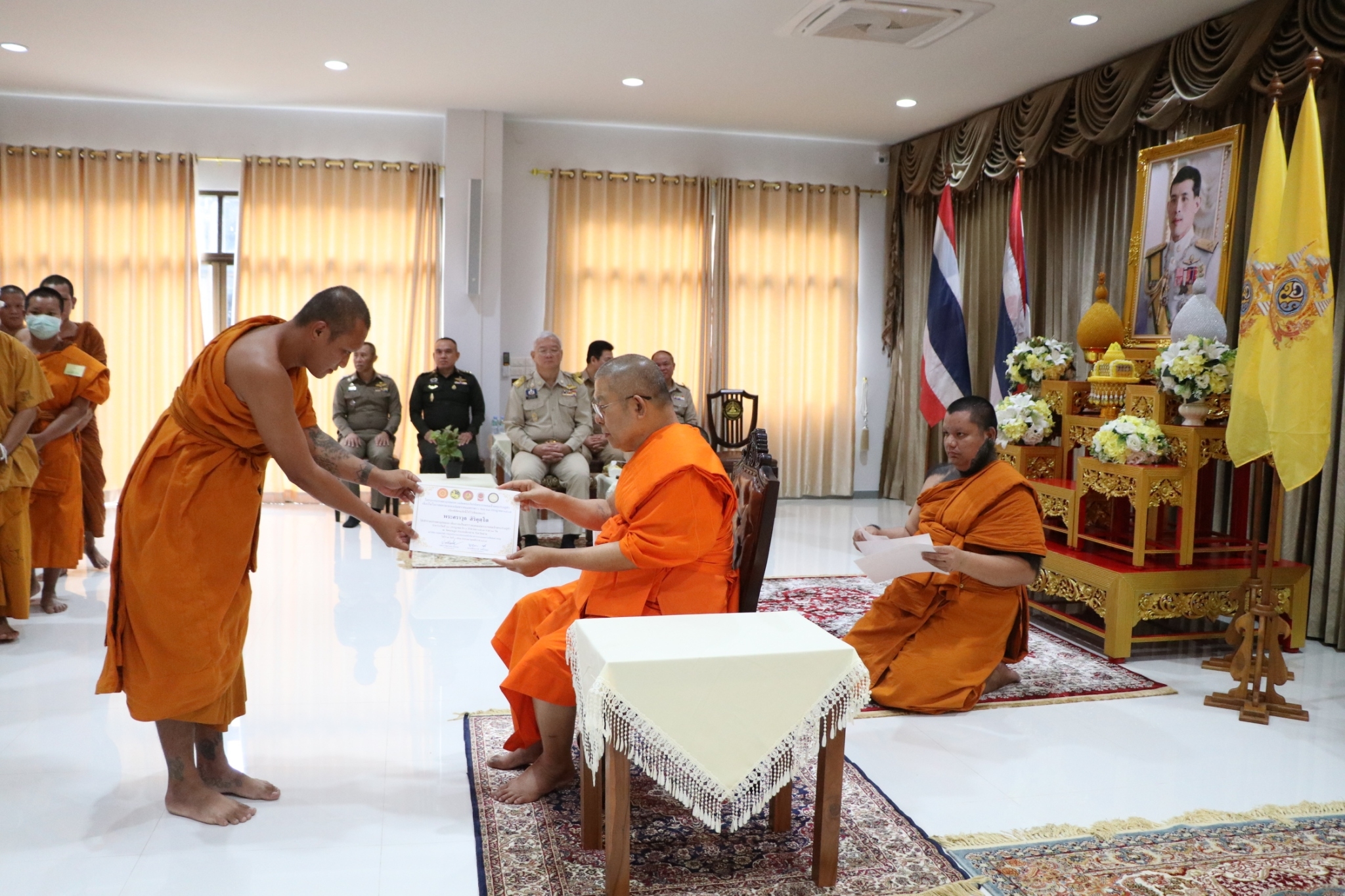 (#)สร้างสรรค์ชุมชน คนพช.น่าน(#) พช.น่าน ร่วมพิธีลาสักขาพระนวกะ และพิธีมอบเกียรติบัตรแก่ผู้เข้าร่วมโครงการบรรพชาอุปสมบทเฉลิมพระเกียรติพระบาทสมเด็จพระเจ้าอยู่หัว เนื่องในโอกาสพระราชพิธีมหามงคลเฉลิมพระชนมพรรษา 6 รอบ 28 กรกฎาคม 2567