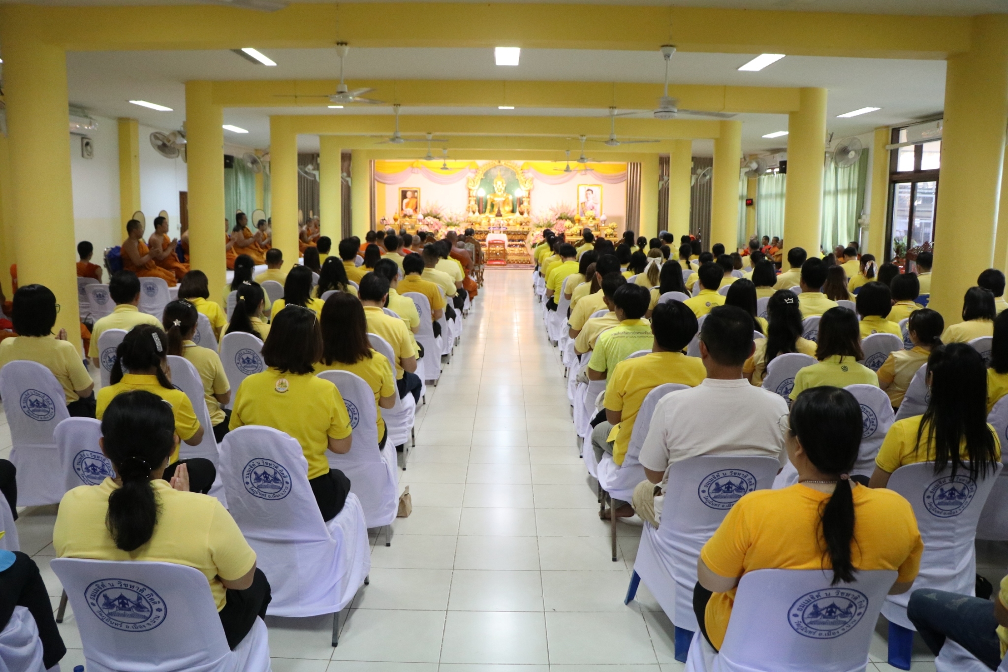 (#)สร้างสรรค์ชุมชน คนพช.น่าน (#) จังหวัดน่าน จัดกิจกรรม“รวมพลังสร้างสัปปายะสู่วัดด้วยวิถี 5ส (Big Cleaning Day) เพื่อถวายเป็นพระราชกุศล เนื่องในโอกาสวันเฉลิมพระชนมพรรษา พระบาทสมเด็จพระเจ้าอยู่หัว และพระบรมวงศานุวงศ์ ประจำปี พ.ศ. 2567