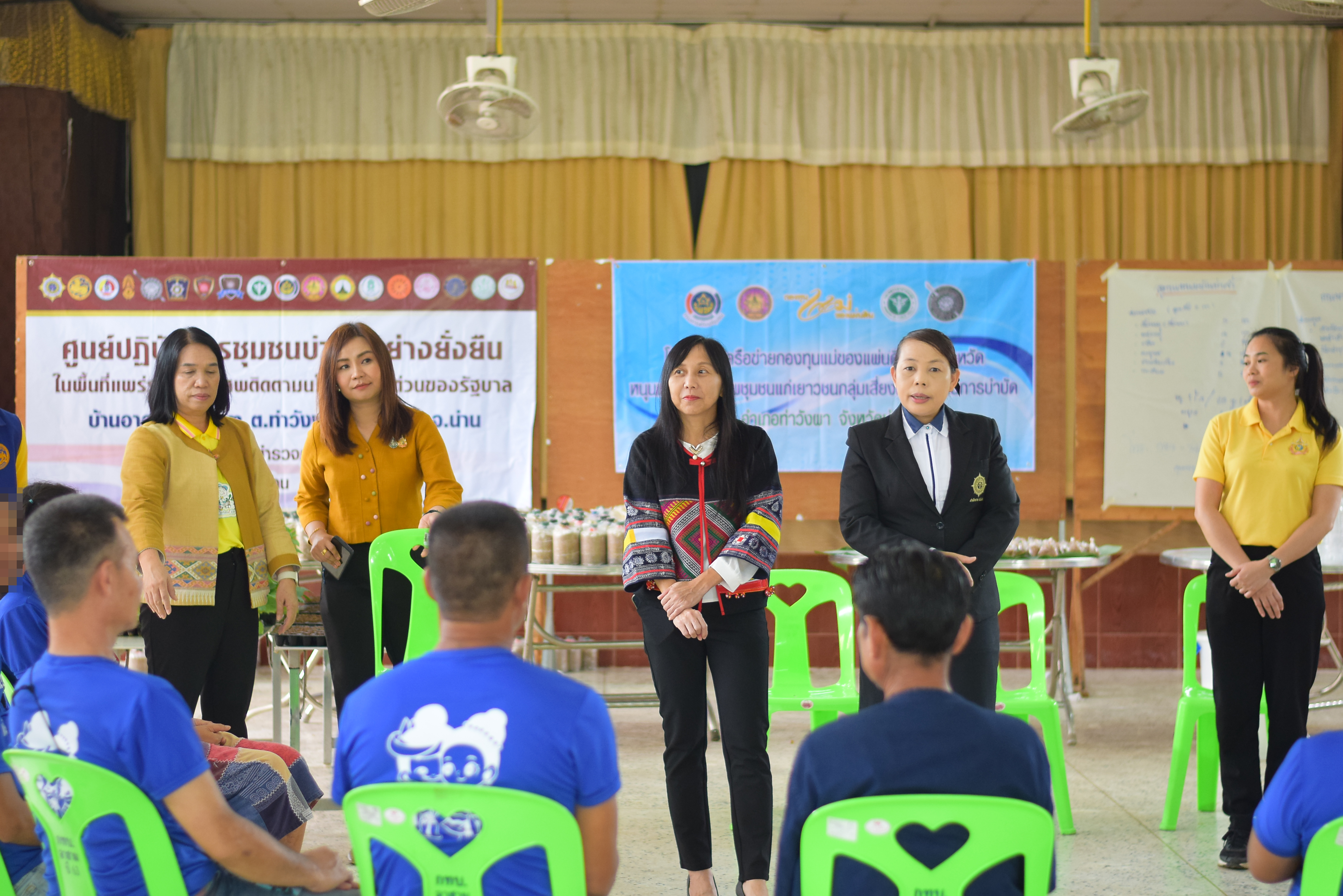 (#)สร้างสรรค์ชุมชน คนพช.น่าน(#) พช.น่าน ดำเนินโครงการเครือข่ายกองทุนแม่ของแผ่นดินระดับจังหวัด หนุนเสริมสัมมาชีพชุมชนแก่เยาวชนกลุ่มเสี่ยงหรือผู้ผ่านการบำบัด วันที่ 2