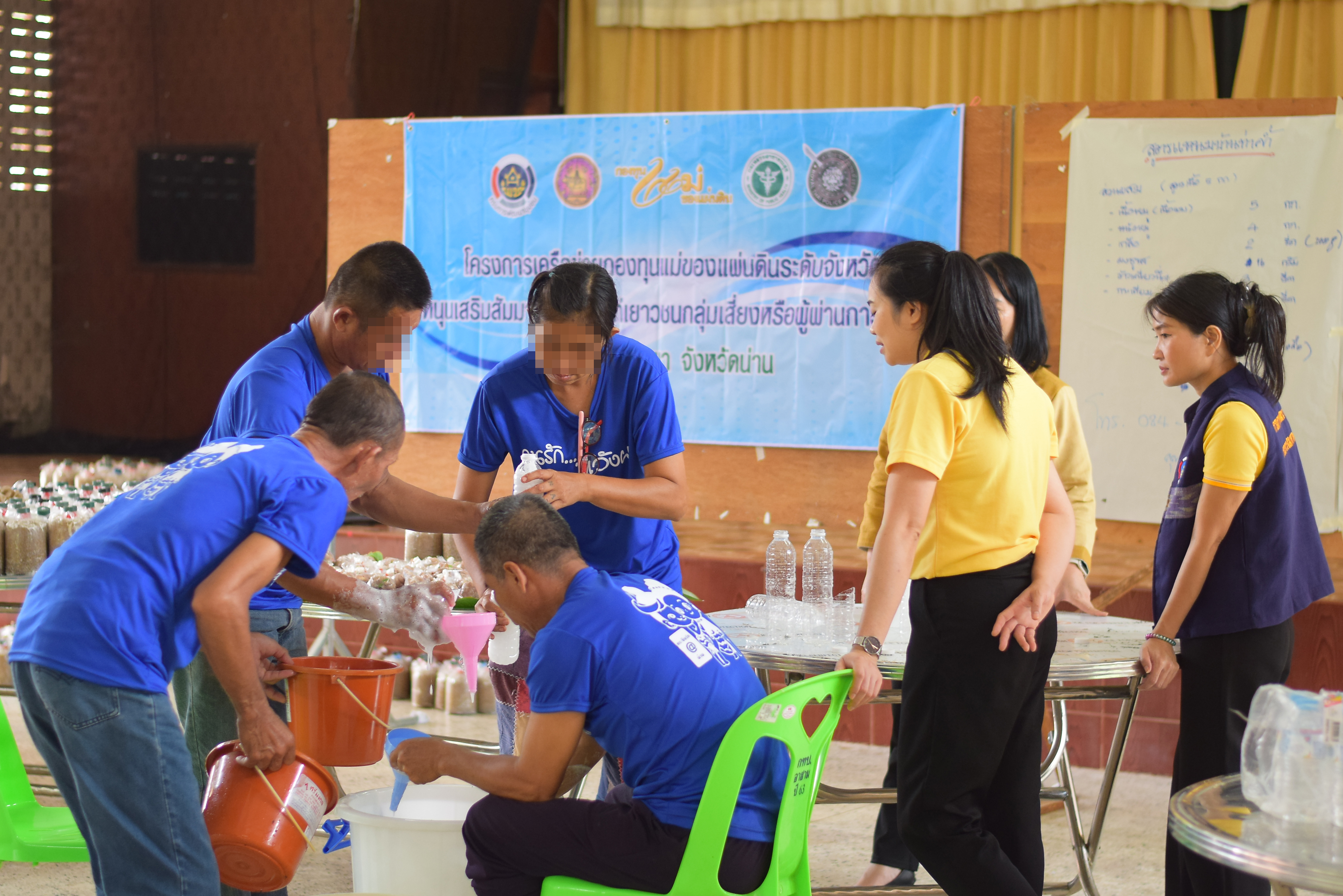 (#)สร้างสรรค์ชุมชน คนพช.น่าน(#) พช.น่าน ดำเนินโครงการเครือข่ายกองทุนแม่ของแผ่นดินระดับจังหวัด หนุนเสริมสัมมาชีพชุมชนแก่เยาวชนกลุ่มเสี่ยงหรือผู้ผ่านการบำบัด วันที่ 2