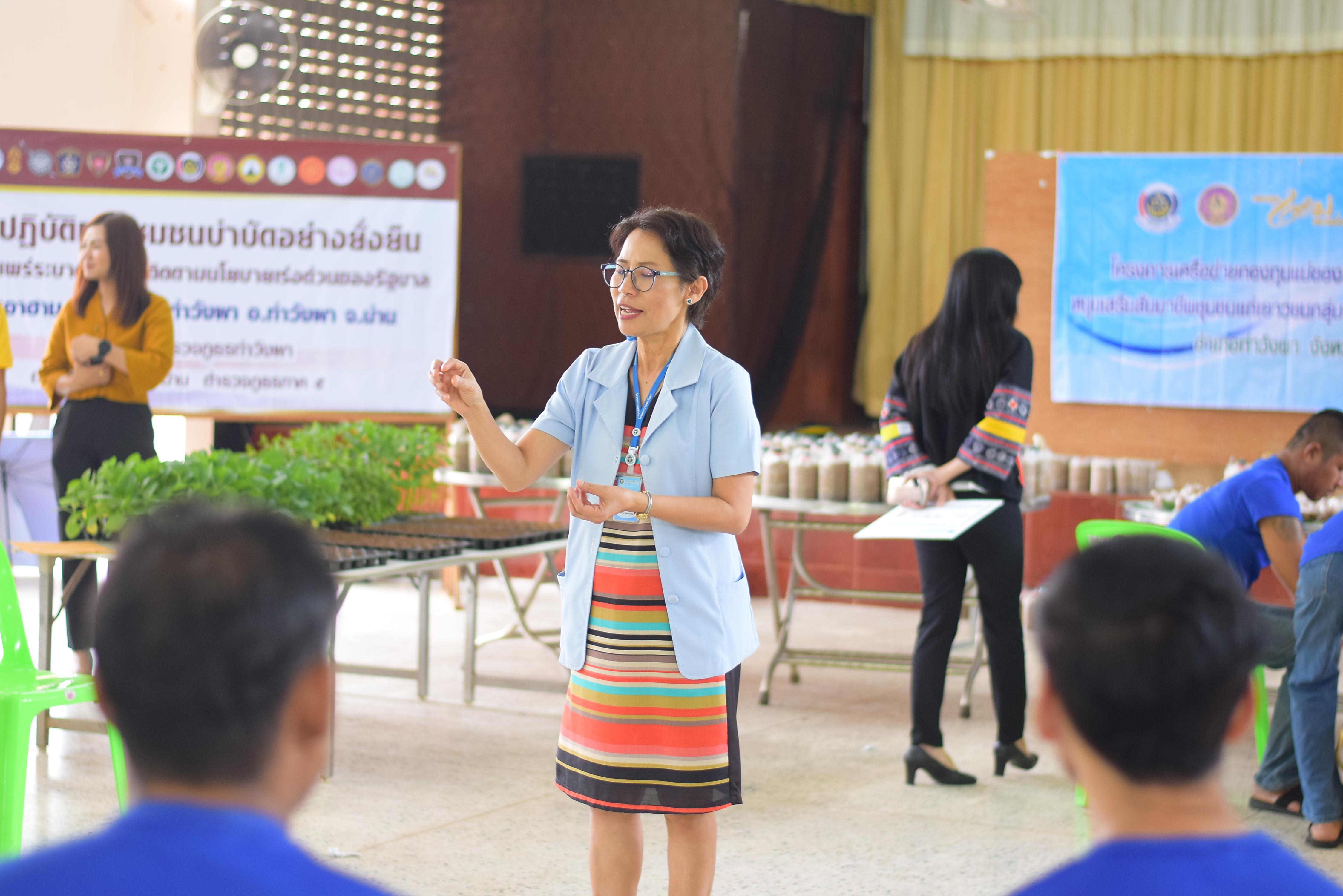 (#)สร้างสรรค์ชุมชน คนพช.น่าน(#) พช.น่าน ดำเนินโครงการเครือข่ายกองทุนแม่ของแผ่นดินระดับจังหวัด หนุนเสริมสัมมาชีพชุมชนแก่เยาวชนกลุ่มเสี่ยงหรือผู้ผ่านการบำบัด วันที่ 2