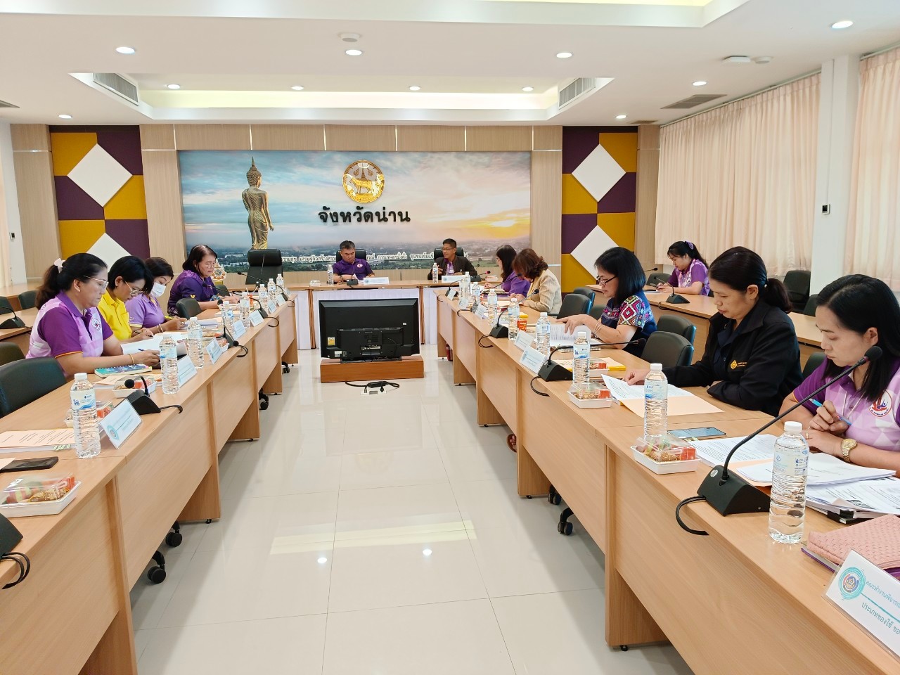 (#)สร้างสรรค์ชุมชน คน พช.น่าน (#) จังหวัดน่าน ประชุมโครงการคัดสรรสุดยอดหนึ่งตำบลหนึ่งผลิตภัณฑ์ไทย ปี พ.ศ. 2567