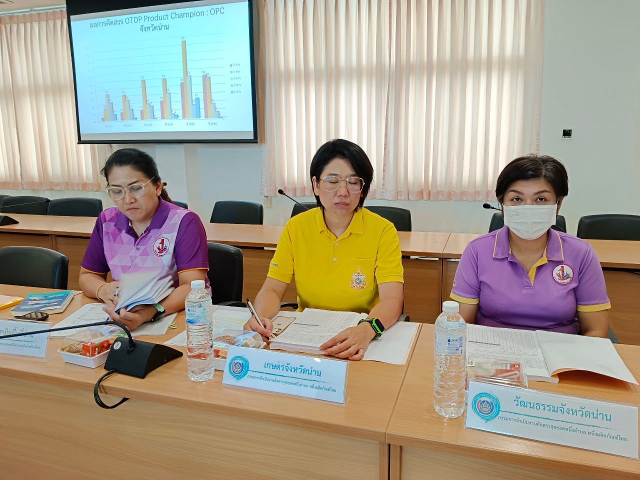 (#)สร้างสรรค์ชุมชน คน พช.น่าน (#) จังหวัดน่าน ประชุมโครงการคัดสรรสุดยอดหนึ่งตำบลหนึ่งผลิตภัณฑ์ไทย ปี พ.ศ. 2567