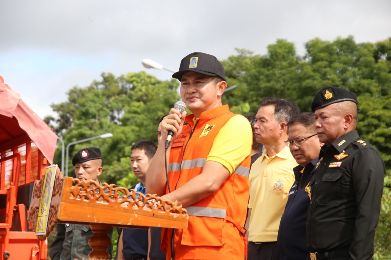 (#)สร้างสรรค์ชุมชน คน พช.น่าน (#) พช.น่าน ร่วม kick off ทำความสะอาดเมือง หลังน้ำลด “รวมพลังช่วยเหลือผู้ประสบอุทกภัยจังหวัดน่าน”