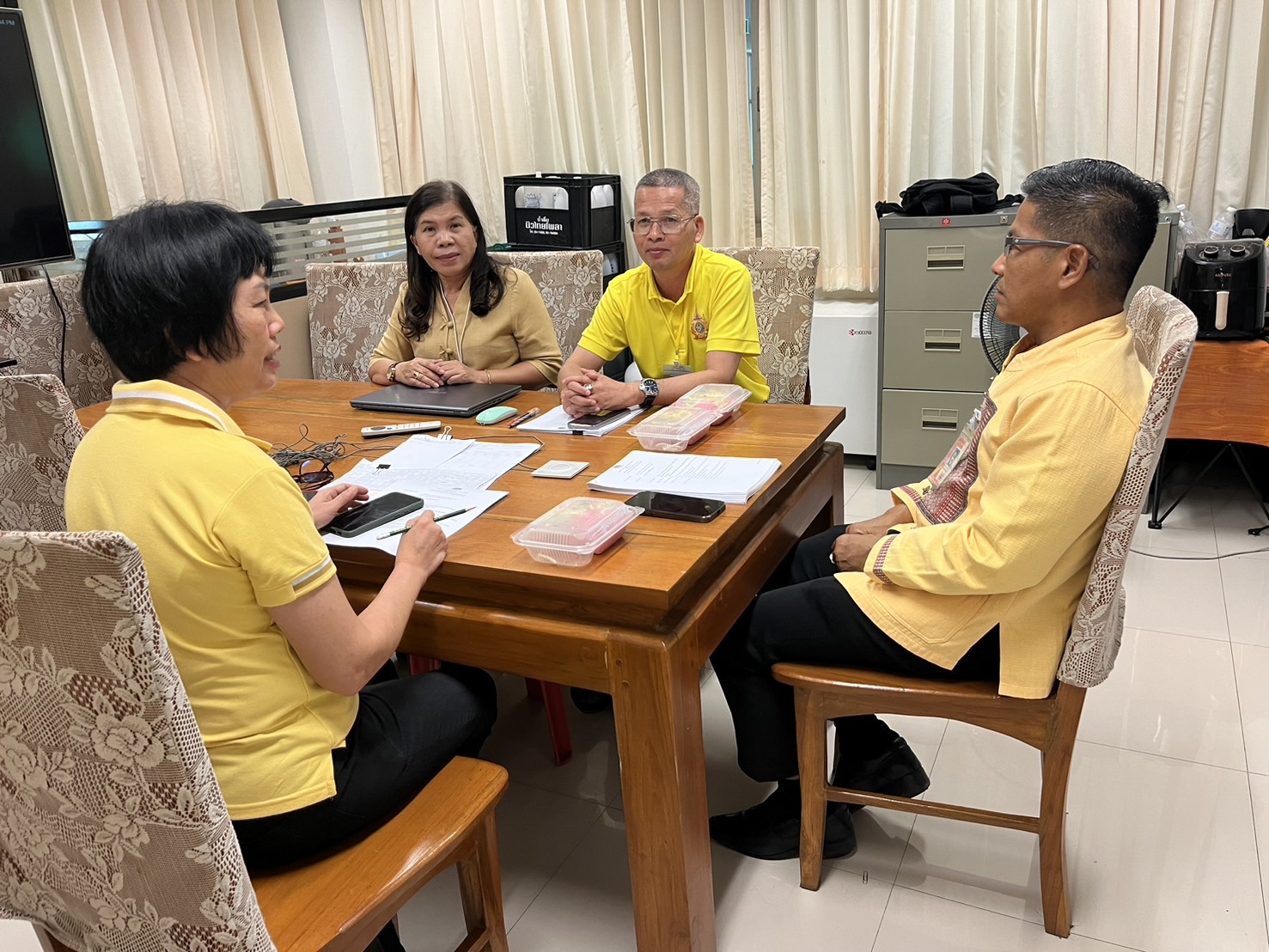 (#)สร้างสรรค์ชุมชน คน พช.น่าน (#) พช.น่าน ร่วมประชุมกรมพัฒนาชุมชน ครั้งที่ 8/2567 ผ่านระบบการประชุมทางไกล Video Conference กรมการพัฒนาชุมชน