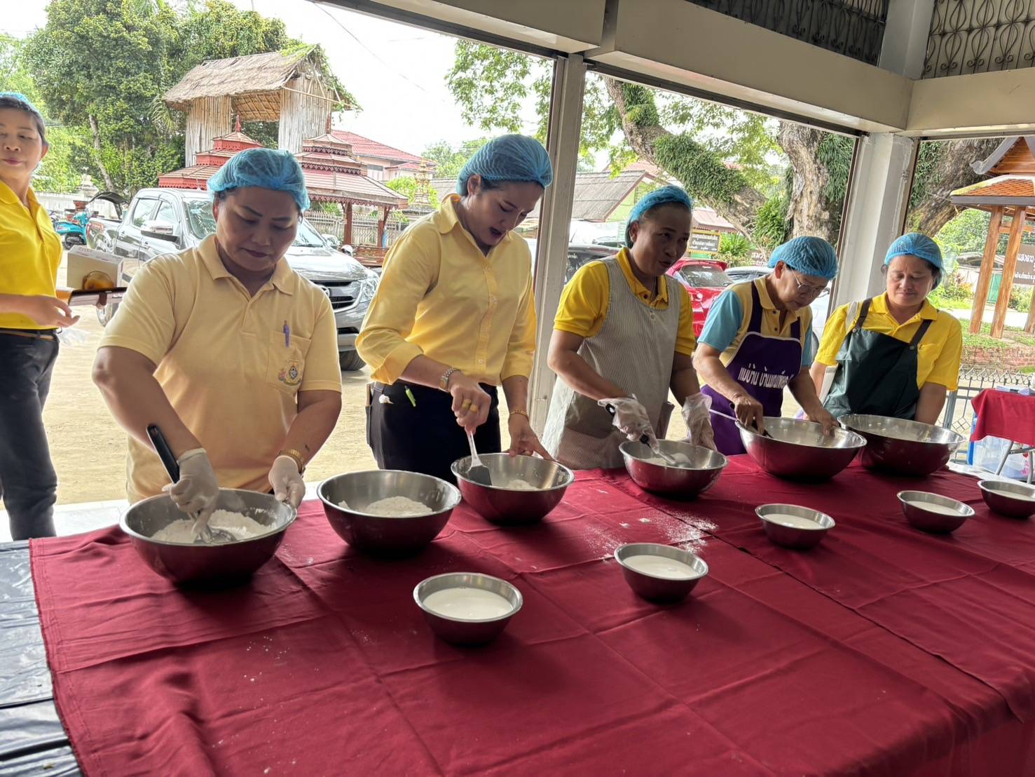 (#)สร้างสรรค์ชุมชน คนพช.น่าน (#) พช.น่าน ร่วมพิธีเปิดโครงการพัฒนาศักยภาพและฝึกอาชีพกลุ่มสตรี จังหวัดน่าน ประจำปี 2567