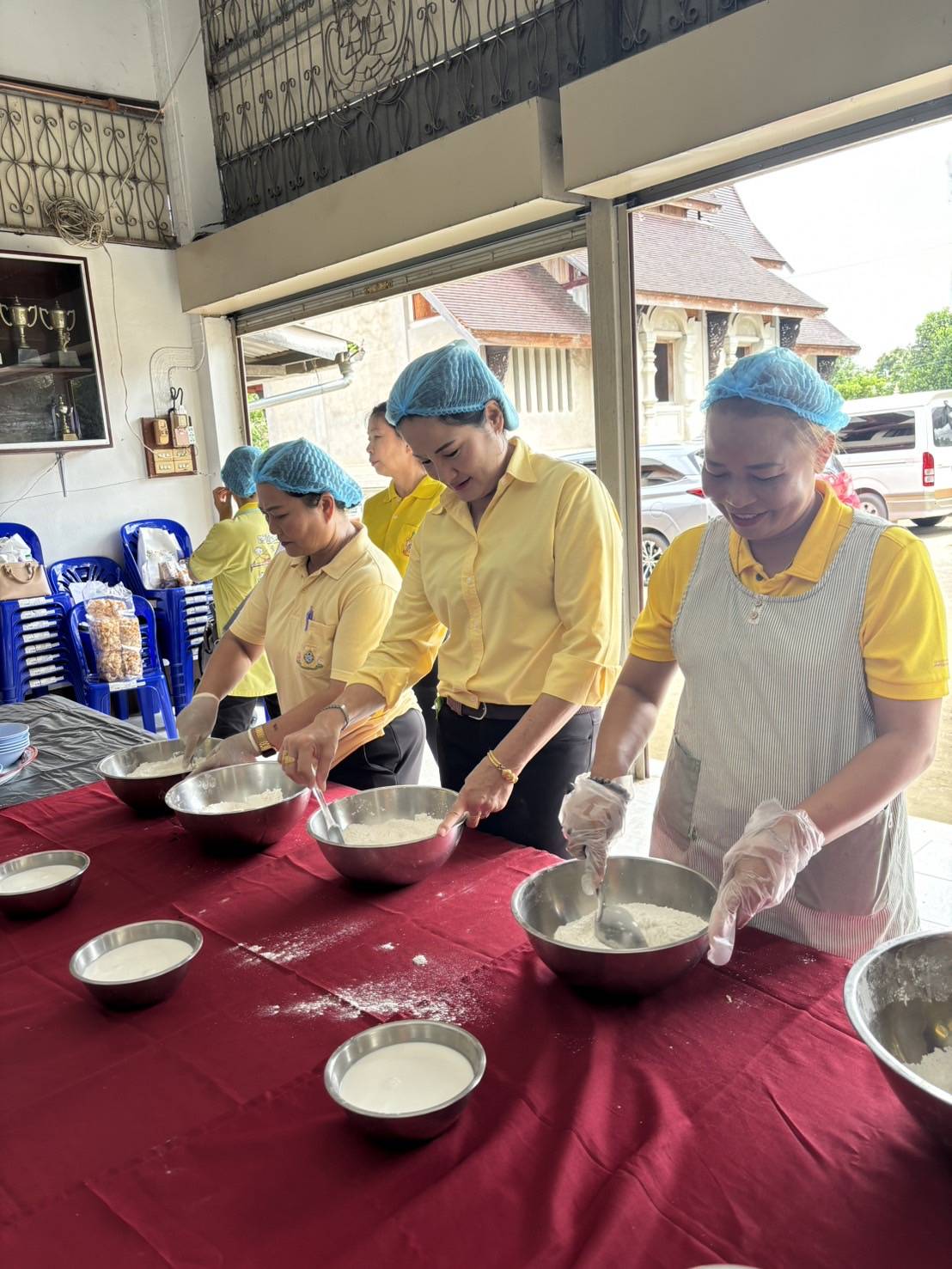 (#)สร้างสรรค์ชุมชน คนพช.น่าน (#) พช.น่าน ร่วมพิธีเปิดโครงการพัฒนาศักยภาพและฝึกอาชีพกลุ่มสตรี จังหวัดน่าน ประจำปี 2567