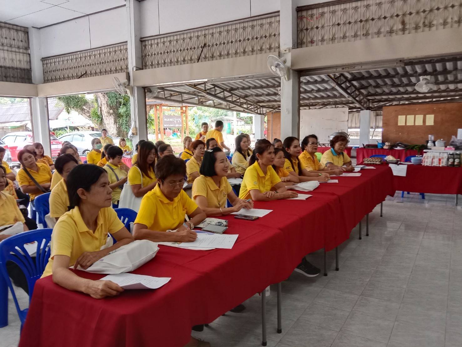 (#)สร้างสรรค์ชุมชน คนพช.น่าน (#) พช.น่าน ร่วมพิธีเปิดโครงการพัฒนาศักยภาพและฝึกอาชีพกลุ่มสตรี จังหวัดน่าน ประจำปี 2567