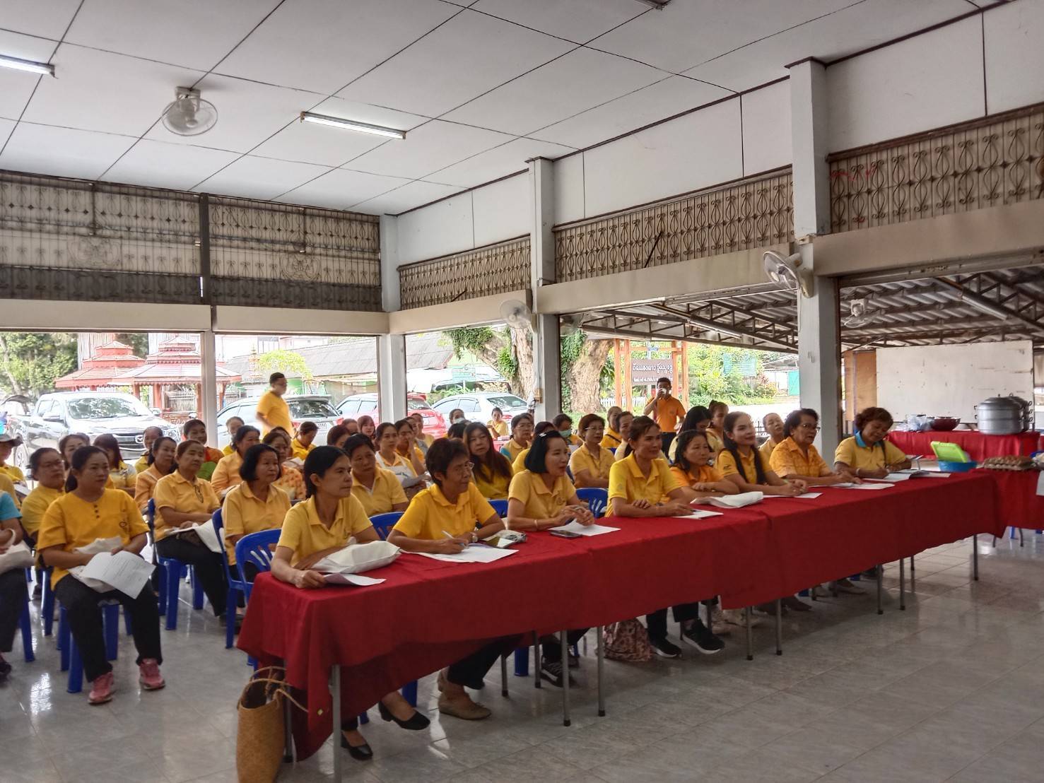 (#)สร้างสรรค์ชุมชน คนพช.น่าน (#) พช.น่าน ร่วมพิธีเปิดโครงการพัฒนาศักยภาพและฝึกอาชีพกลุ่มสตรี จังหวัดน่าน ประจำปี 2567