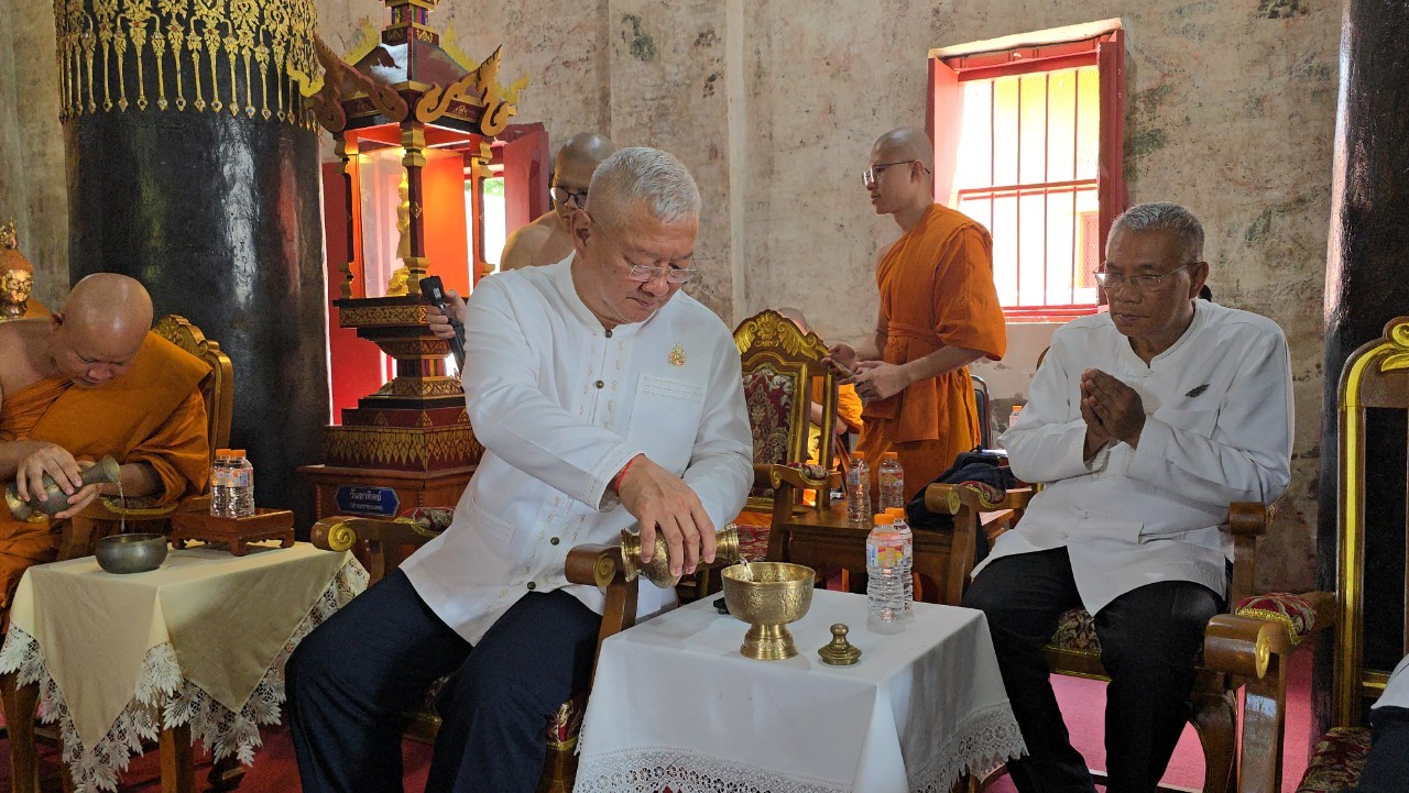 (#)สร้างสรรค์ชุมชน คนพช.น่าน(#) พช.น่าน ร่วมทำบุญประเพณีทำบุญถวายสลากภัต วัดช้างค้ำวรวิหาร ประจำปีพุทธศักราช 2567