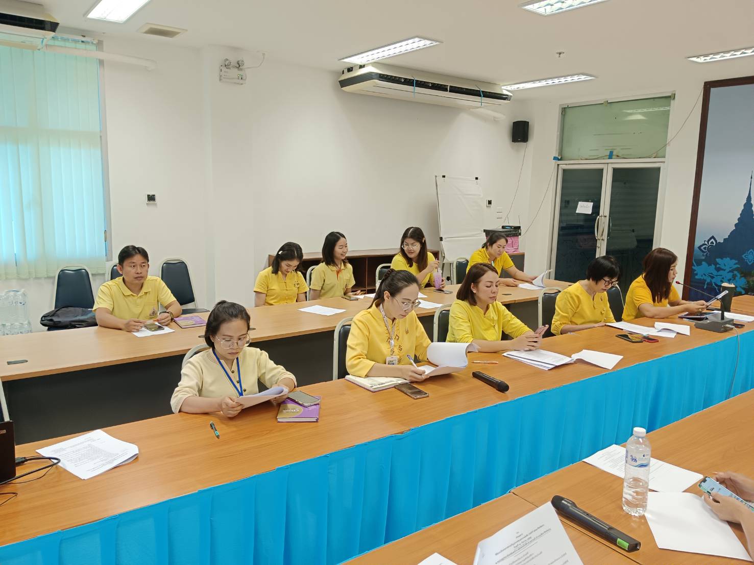 (#)สร้างสรรค์ชุมชน คนพช.น่าน(#) พช.น่าน ประชุมคณะทำงานการจัดพิธีมอบเงินพระราชทานขวัญถุงกองทุนแม่ของแผ่นดิน ประจำปี 2567