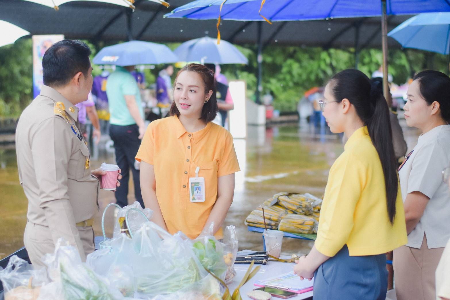 (#)สร้างสรรค์ชุมชน คนพช.น่าน(#) ชม ชิม ช้อป แชะ แชร์ “กาดม่วนเมือง ศาลากลาง” ประจำเดือนกันยายน 2567