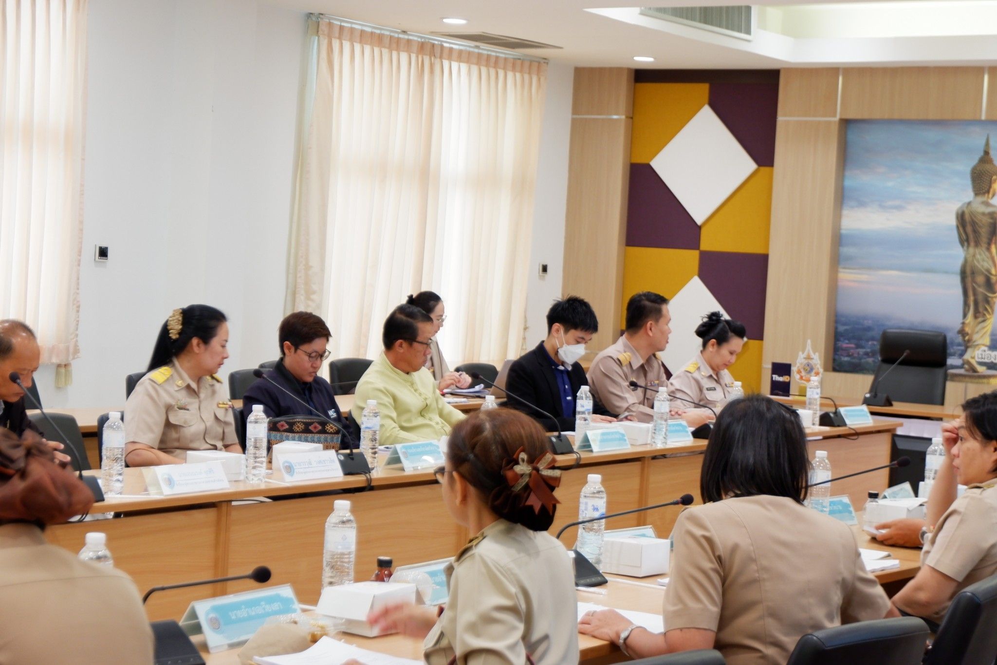 (#)สร้างสรรค์ชุมชน คนพช.น่าน(#) จังหวัดน่านประชุมคณะกรรมการประสานและขับเคลื่อนนโยบายสานพลังประชารัฐ ประจำจังหวัดน่าน ครั้งที่ 4/2567