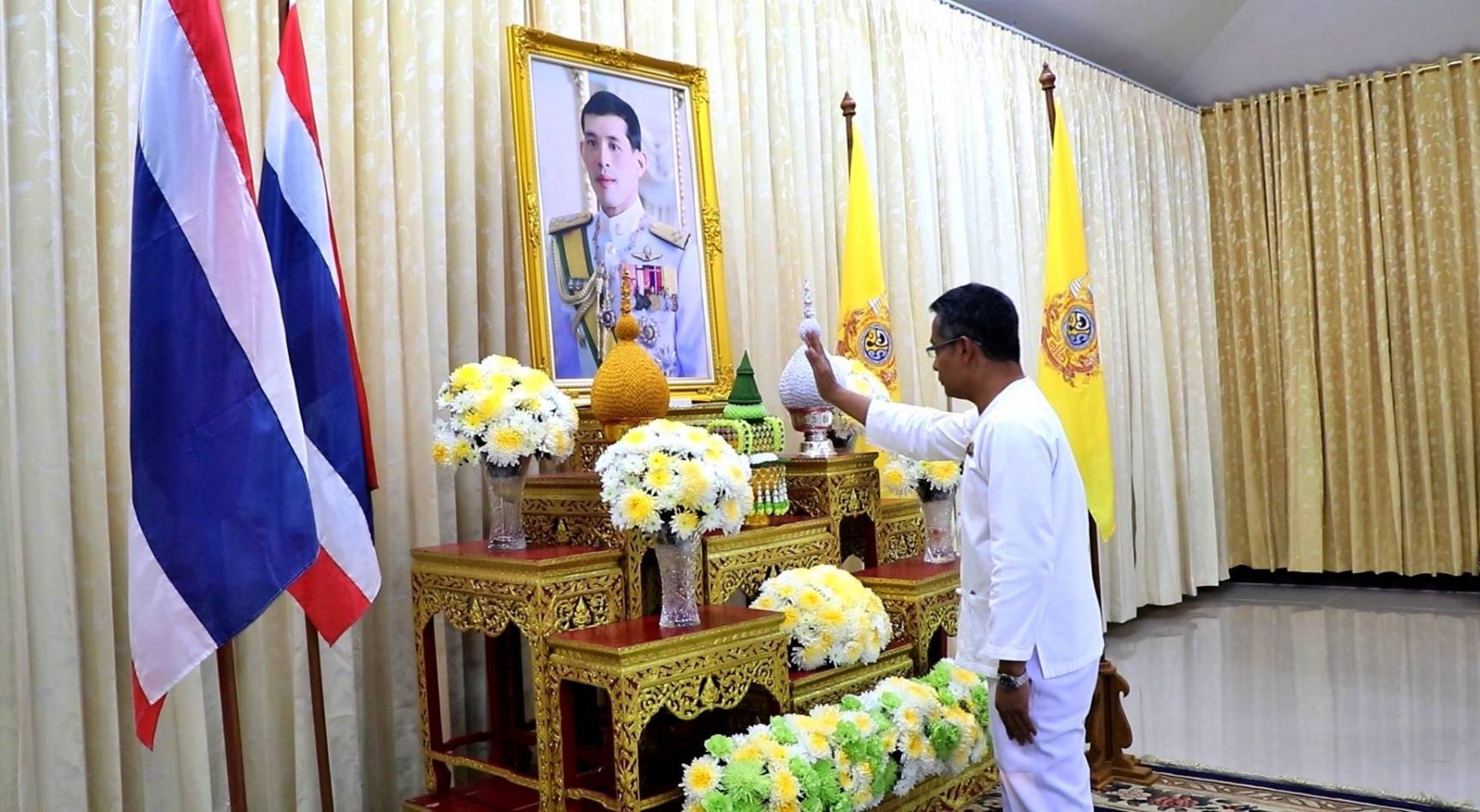 (#)สร้างสรรค์ชุมชน คนพช.น่าน(#) พช.น่าน ร่วมพิธีเจริญพระพุทธมนต์เฉลิมพระเกียรติ ถวายพระพรชัยมงคลแด่ พระบาทสมเด็จพระเจ้าอยู่หัว เนื่องในโอกาสวันเฉลิมพระชนมพรรษา 6 รอบ 28 กรกฎาคม 2567