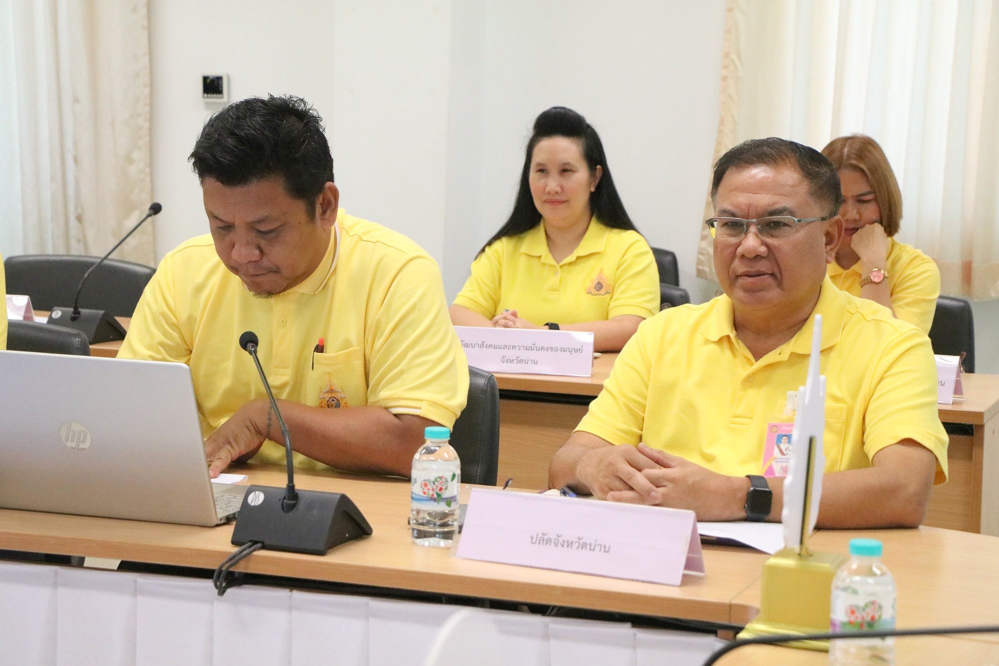 (#)สร้างสรรค์ชุมชน คนพช.น่าน(#) พช.น่าน ร่วมประชุมหารือปรับปรุงภูมิทัศน์พร้อมร้านค้าสวัสดิการในศาลากลางจังหวัดน่าน เพื่อความเป็นระเบียบและสวยงาม