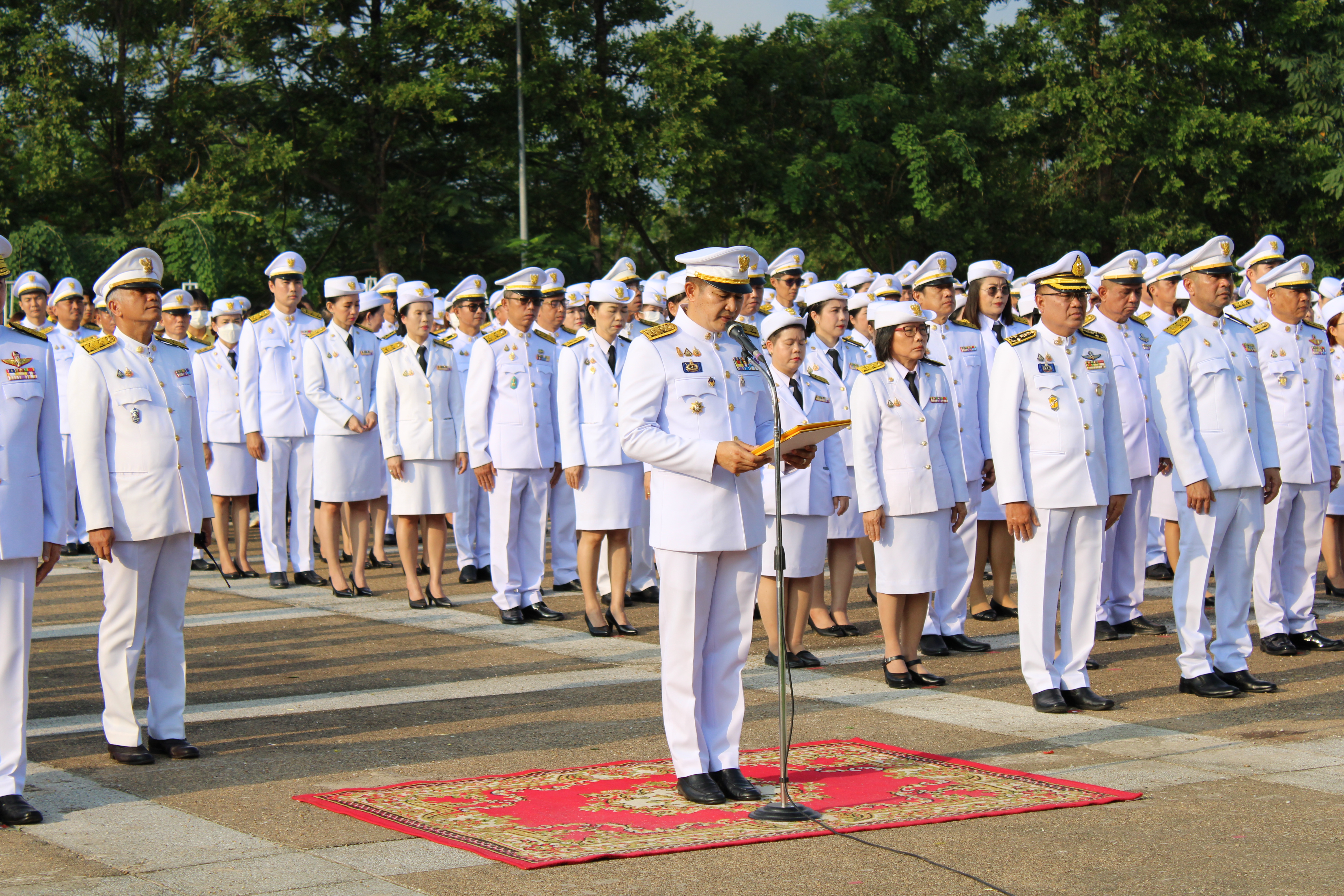 (#)สร้างสรรค์ชุมชน คนพช.น่าน(#) พช.น่าน ร่วมประกอบพิธีวางพวงมาลา เนื่องในวันนวมินทรมหาราช พระบาทสมเด็จพระบรมชนกาธิเบศร มหาภูมิพลอดุลยเดชมหาราช บรมนาถบพิตร