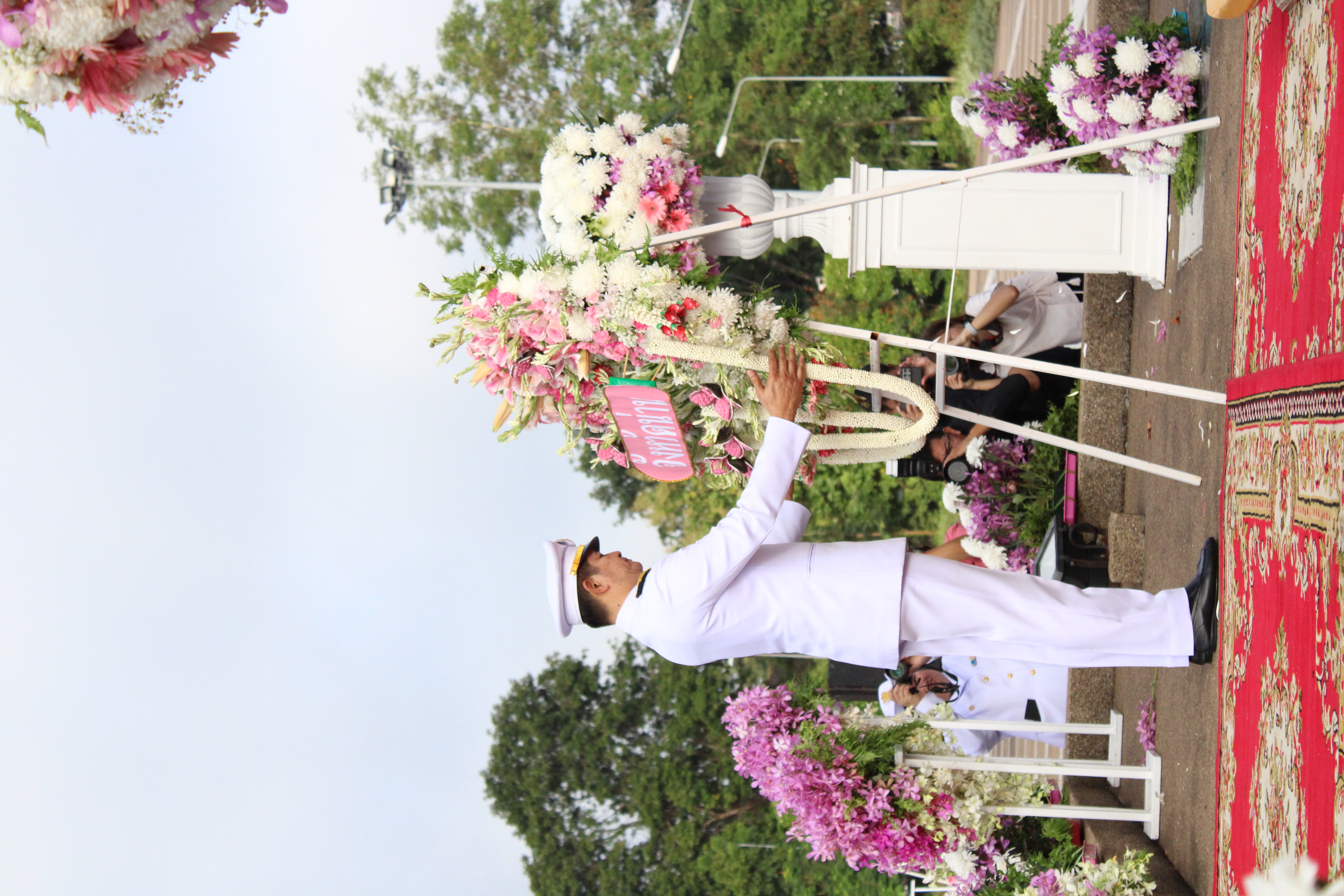 (#)สร้างสรรค์ชุมชน คนพช.น่าน(#) พช.น่าน ร่วมประกอบพิธีวางพวงมาลา เนื่องในวันคล้ายวันสวรรคตพระบาทสมเด็จพระจุลจอมเกล้าเจ้าอยู่หัว