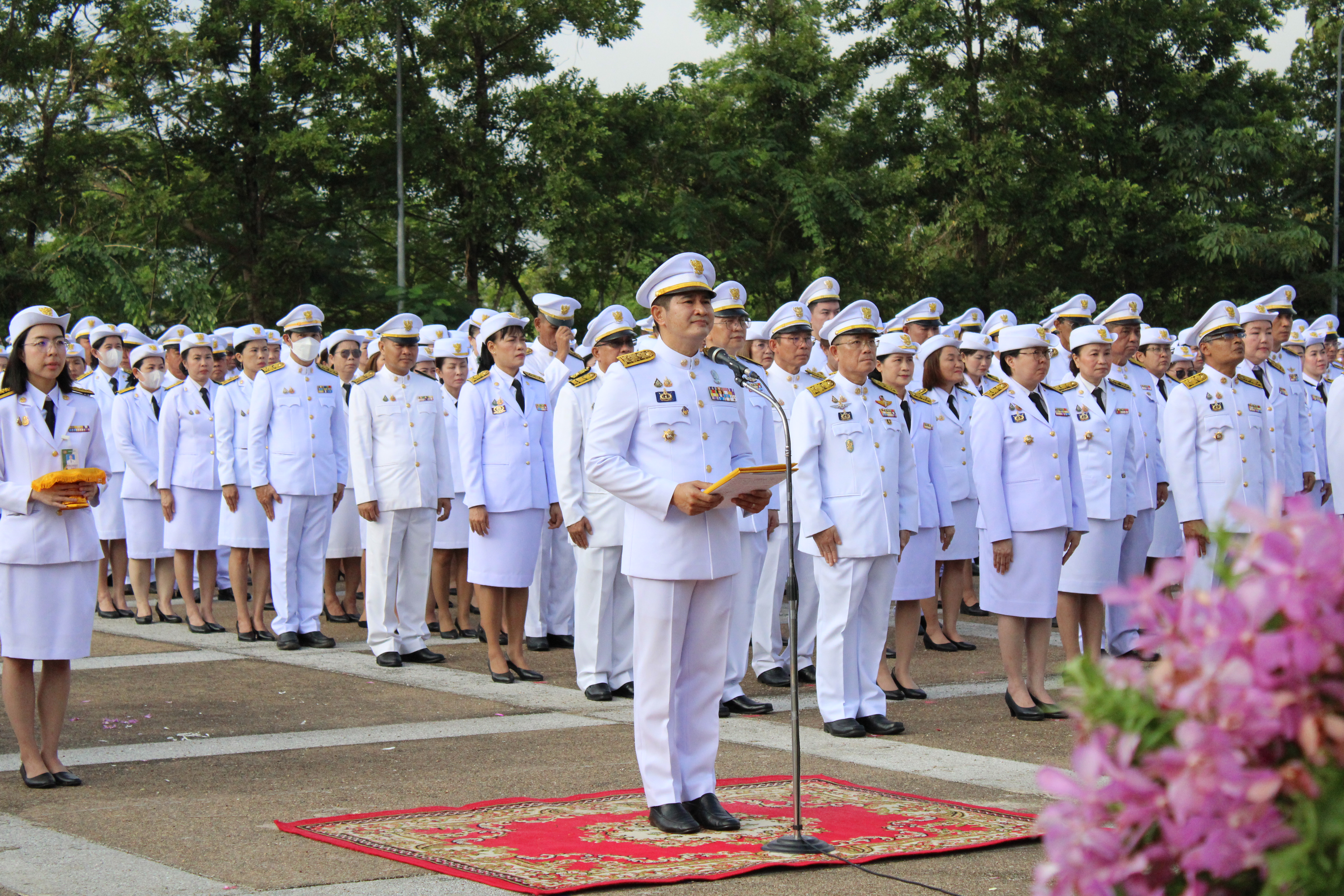 (#)สร้างสรรค์ชุมชน คนพช.น่าน(#) พช.น่าน ร่วมประกอบพิธีวางพวงมาลา เนื่องในวันคล้ายวันสวรรคตพระบาทสมเด็จพระจุลจอมเกล้าเจ้าอยู่หัว