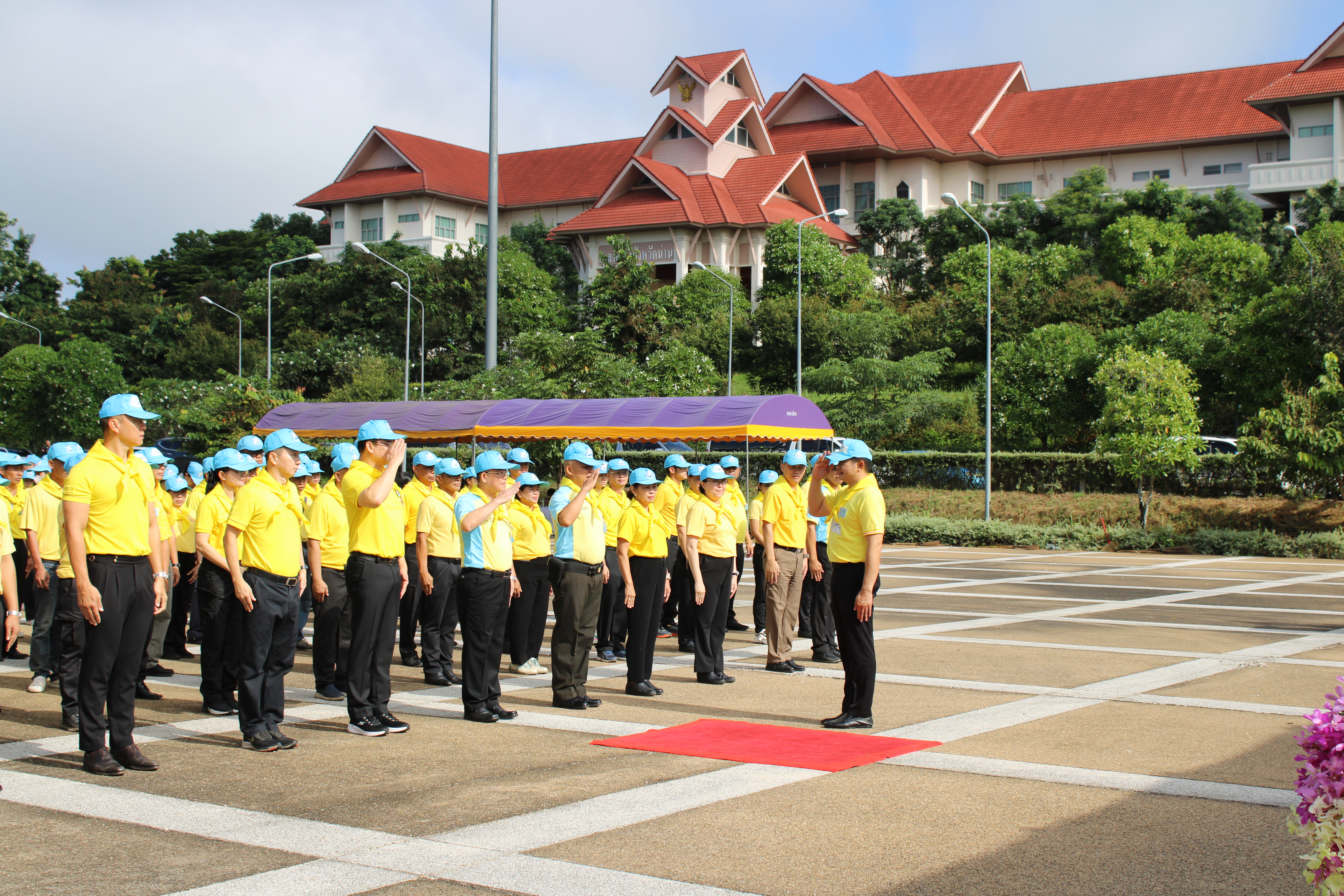 (#)สร้างสรรค์ชุมชน คนพช.น่าน(#) พช.น่าน ร่วมกิจกรรมจิตอาสาพัฒนา เนื่องในวันคล้ายวันสวรรคตพระบาทสมเด็จพระจุลจอมเกล้าเจ้าอยู่หัว